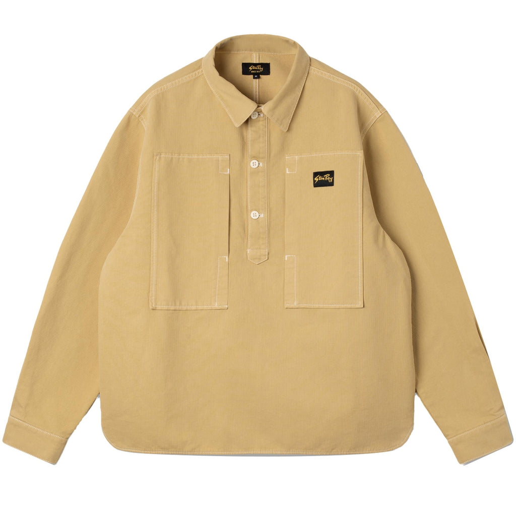 Stan Ray Painters Pop Overshirt - Khaki Cord