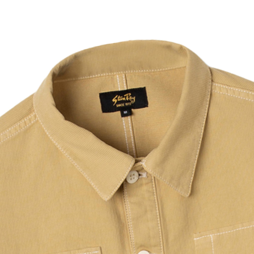 Stan Ray Painters Pop Overshirt - Khaki Cord