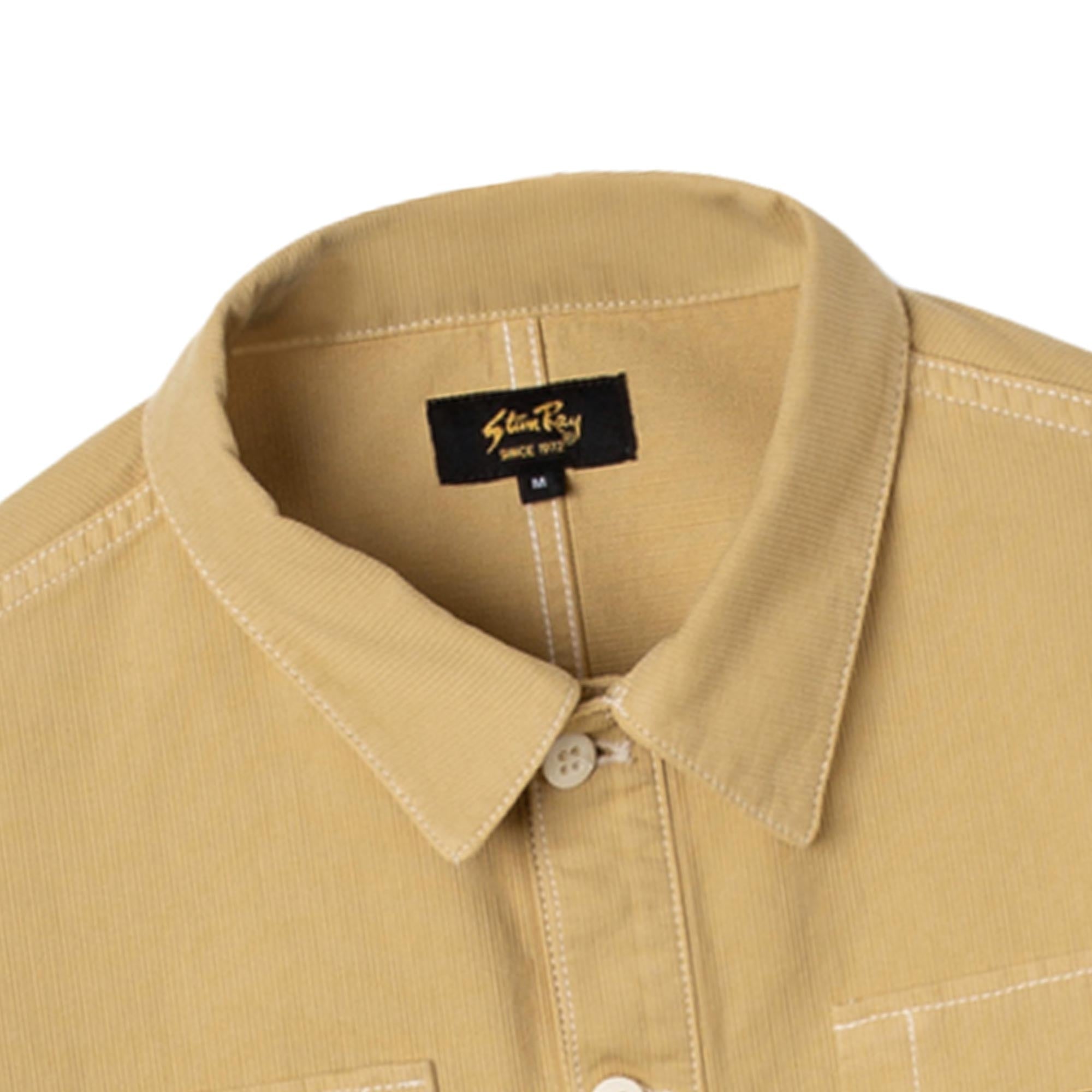 Stan Ray Painters Pop Overshirt - Khaki Cord
