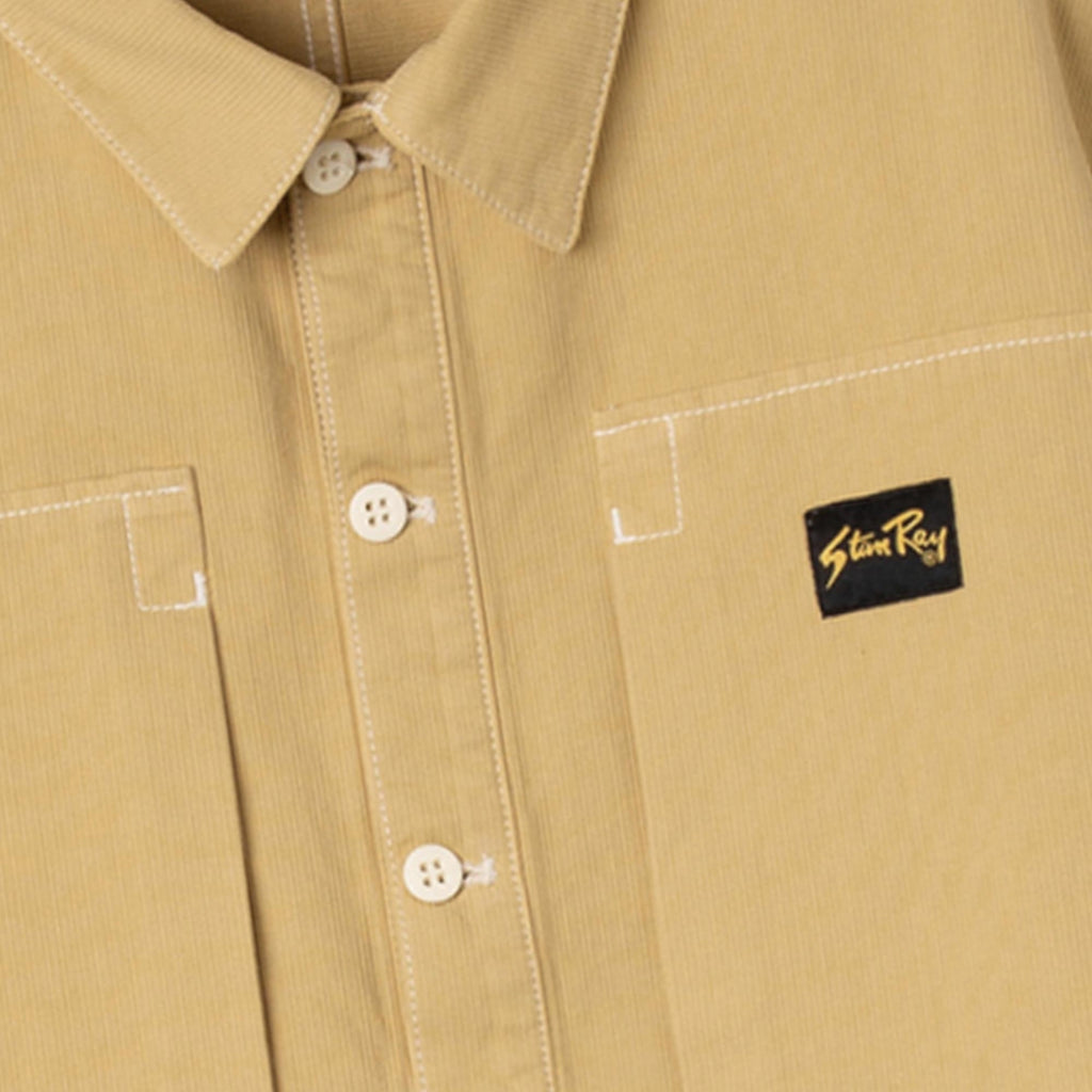 Stan Ray Painters Pop Overshirt - Khaki Cord