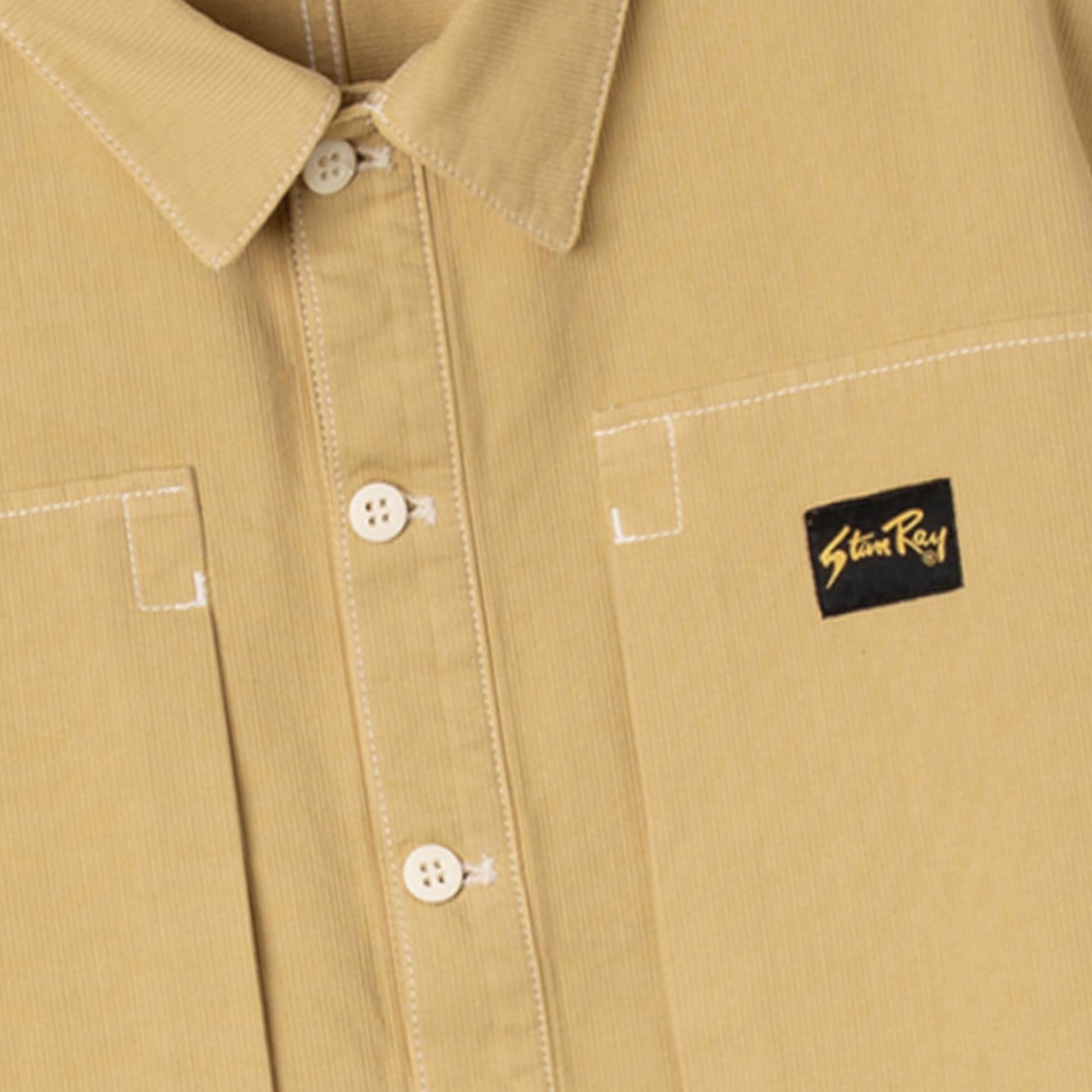 Stan Ray Painters Pop Overshirt - Khaki Cord