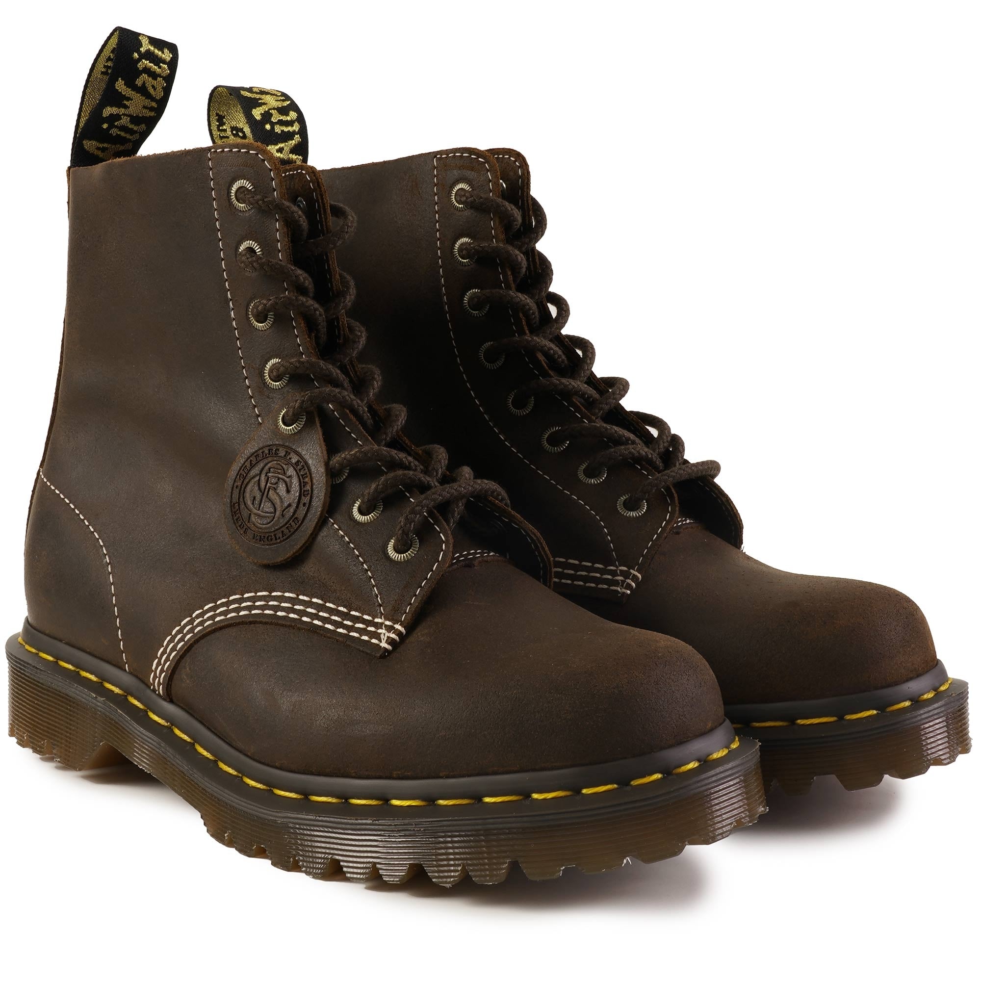 1460 Pascal Boots - Rustic Brown