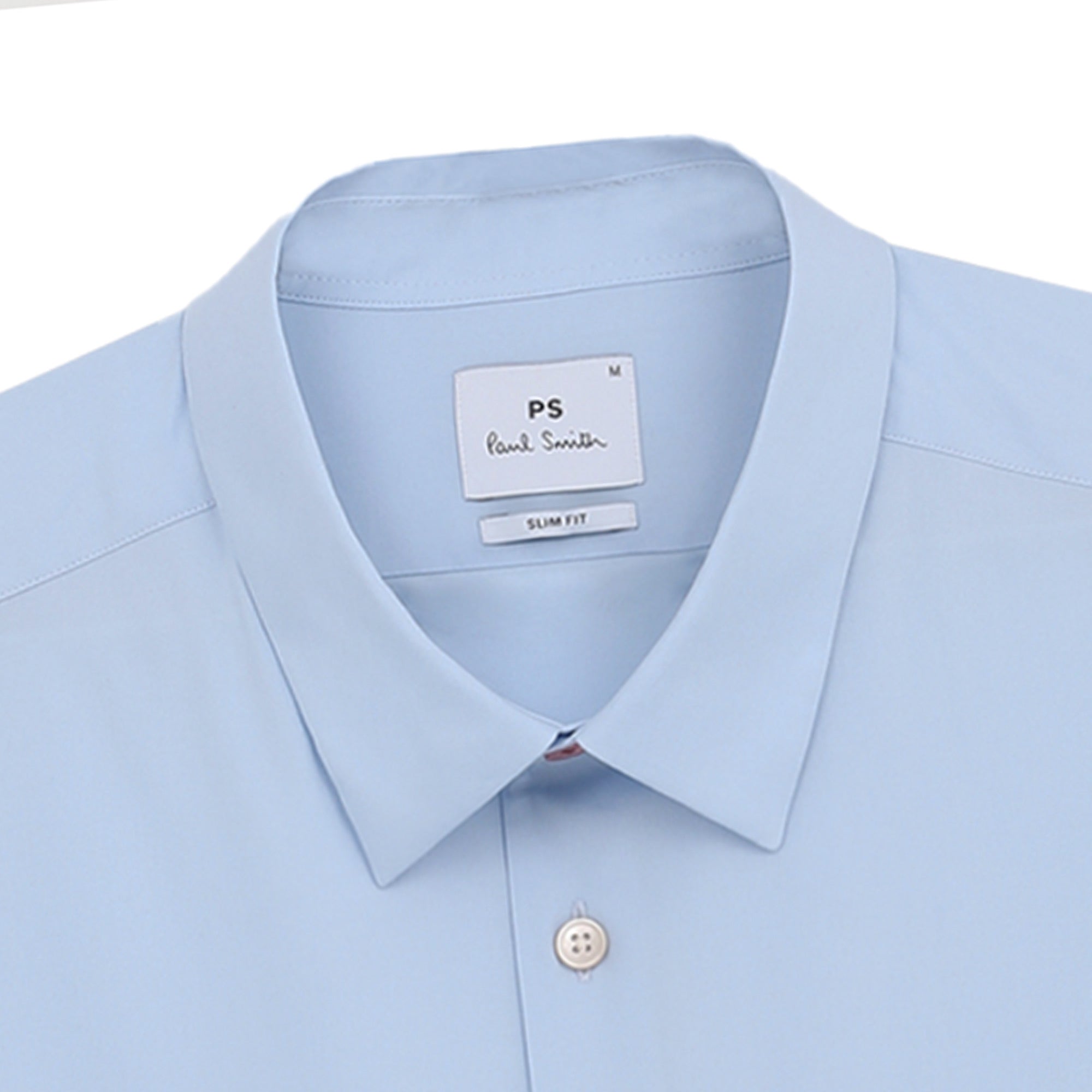 Paul Smith Long Sleeve Slim Shirt - Blue