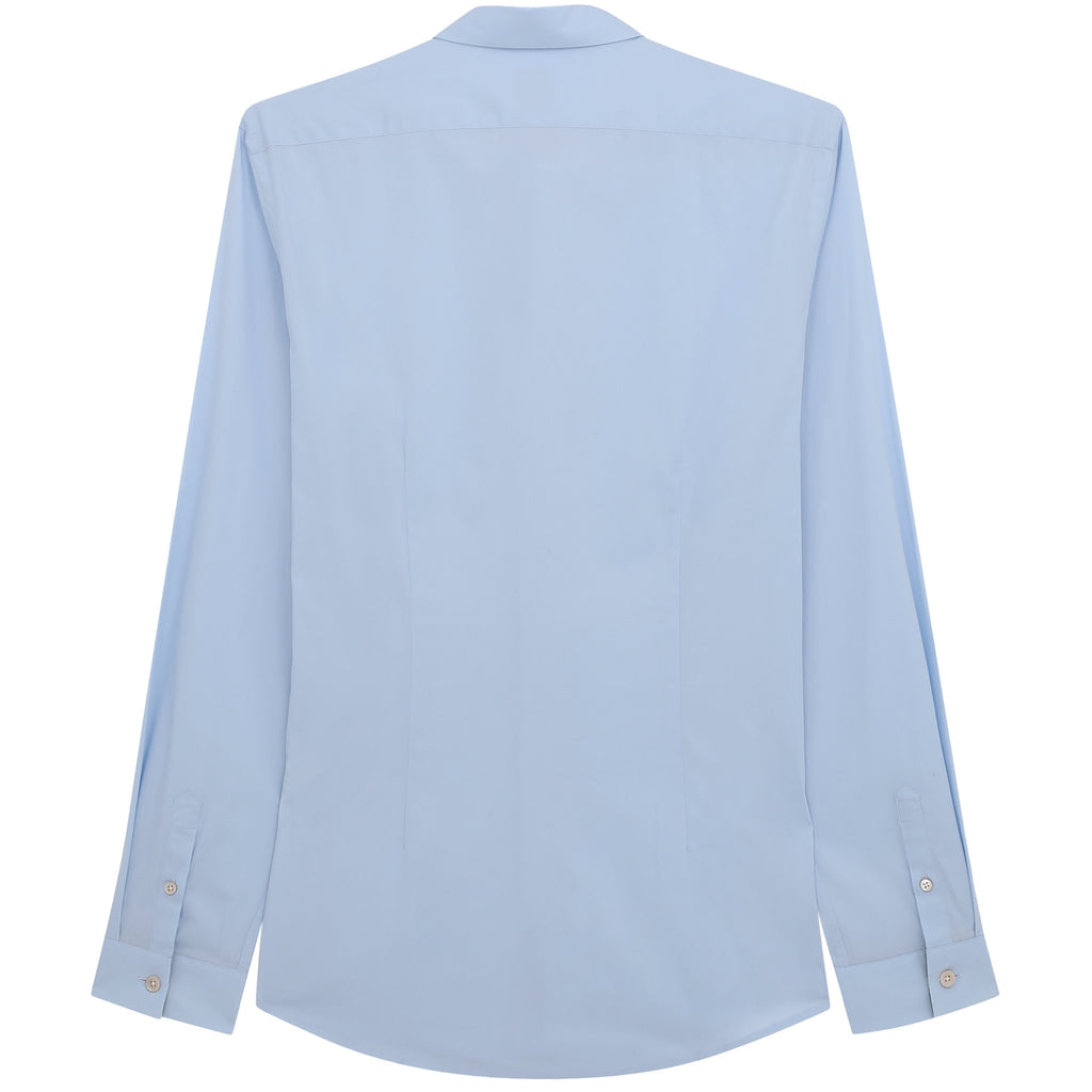 Paul Smith Long Sleeve Slim Shirt - Blue