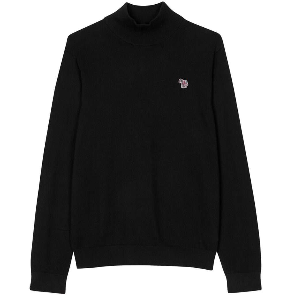 Roll Neck Jumper - Black