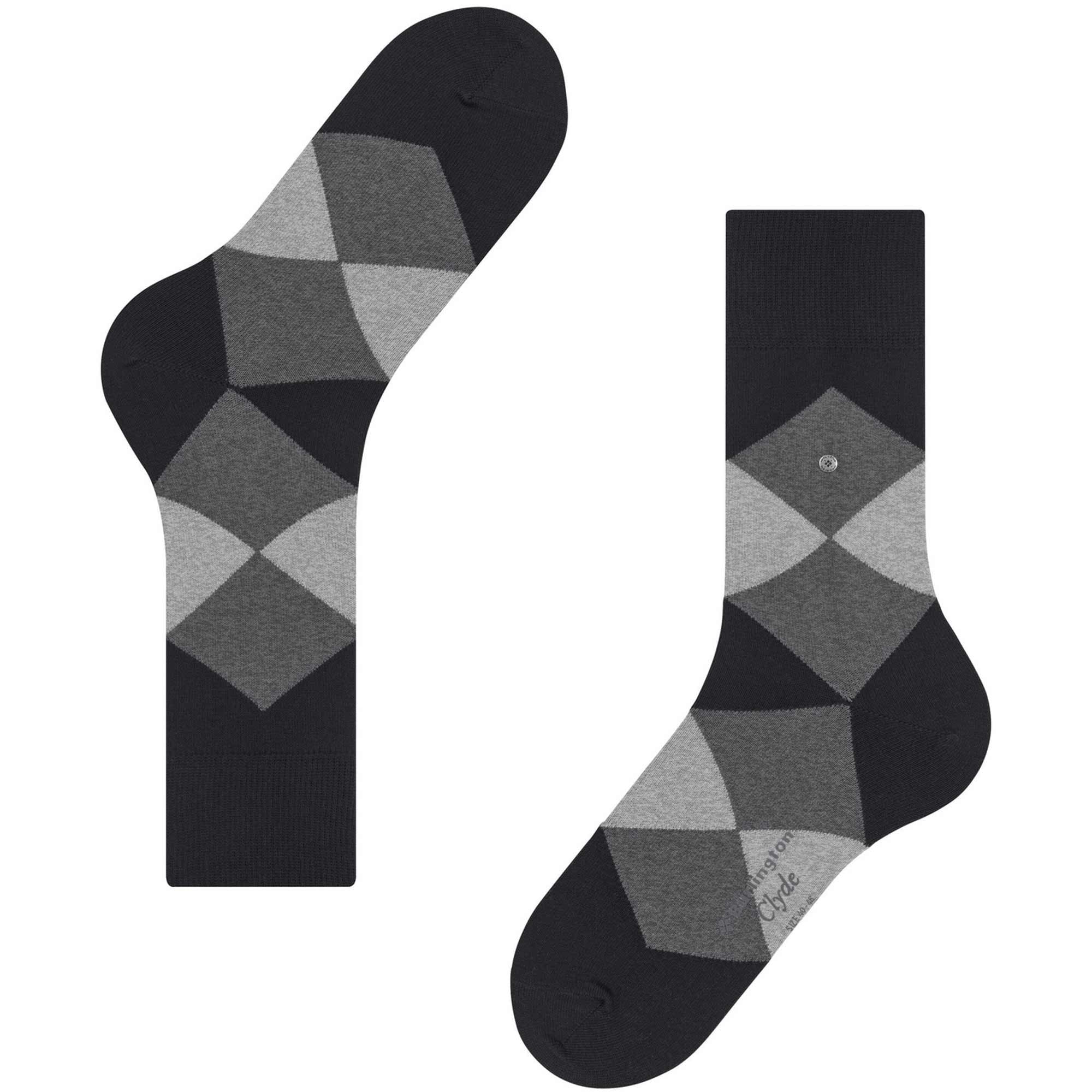 Burlington Socks Clyde Socks - Black