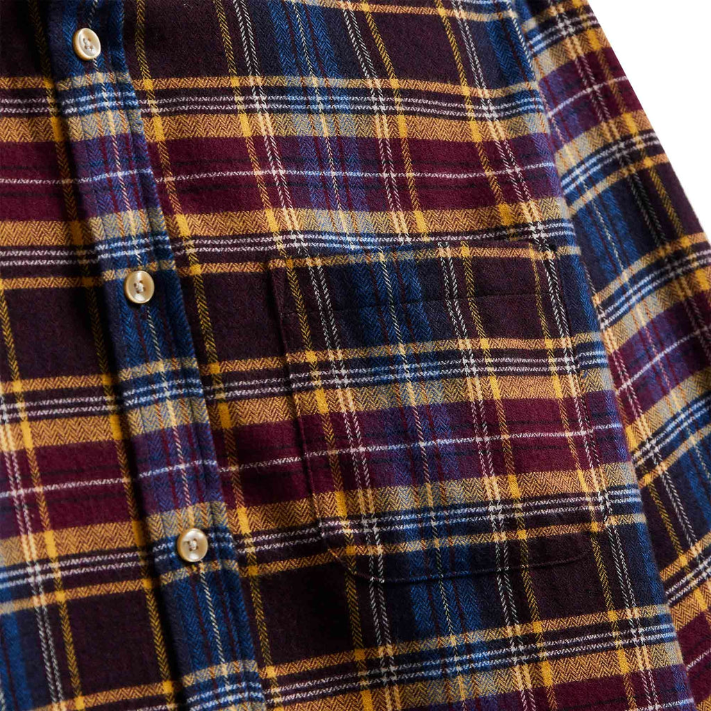 Portuguese Flannel Apollo Shirt - Blue