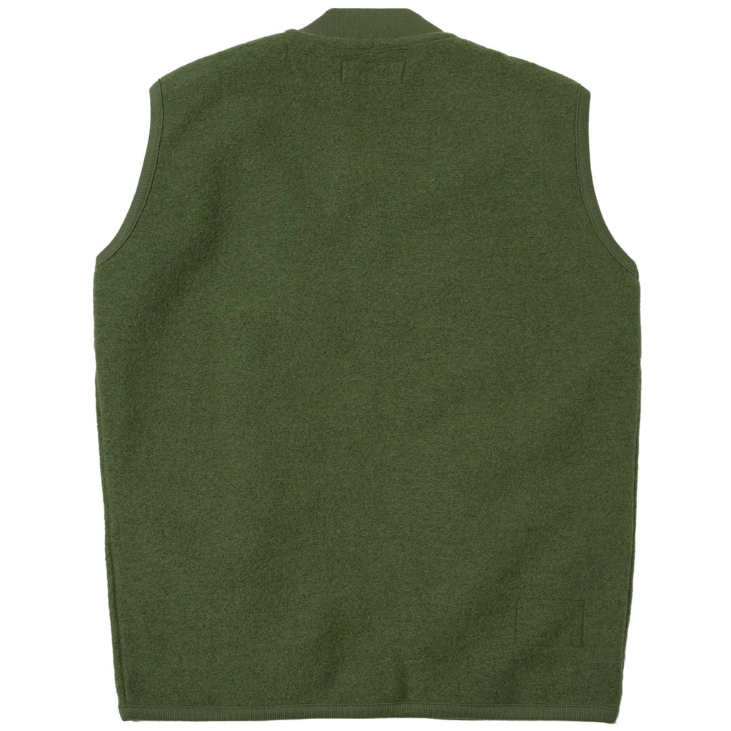 Universal Works Zip Waistcoat - Olive