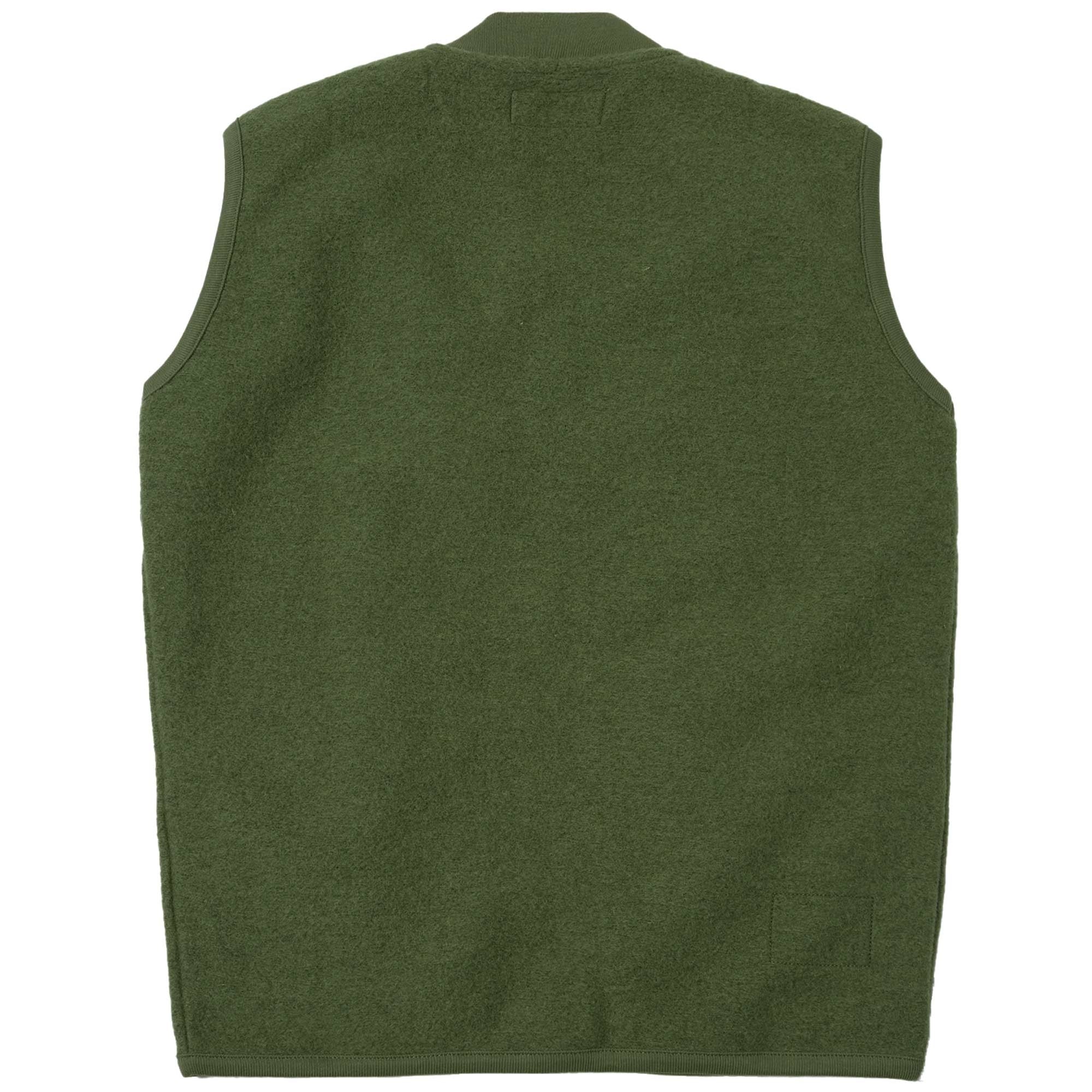 Universal Works Zip Waistcoat - Olive