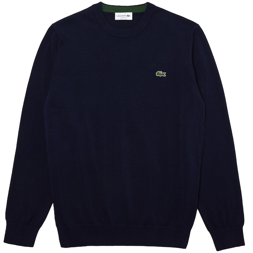 Monochrome Crew Neck Sweater - Marine