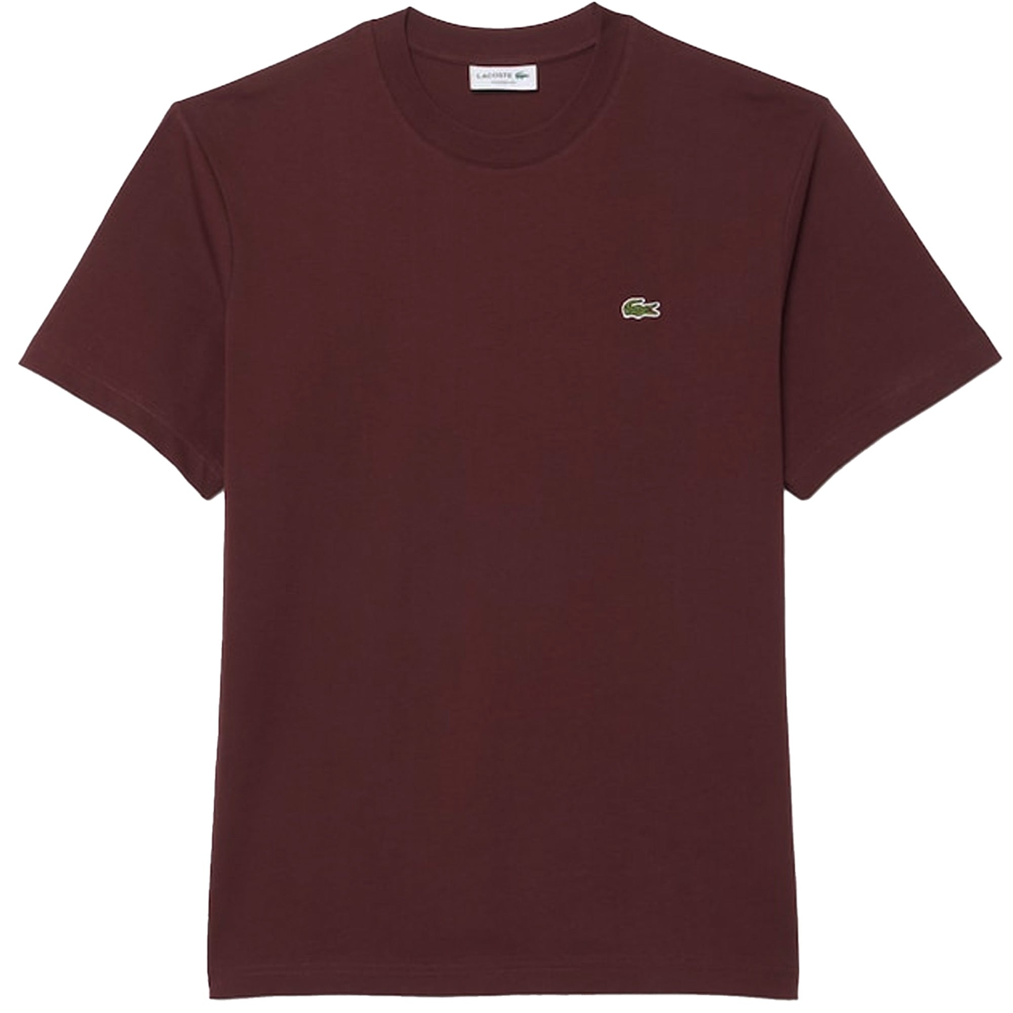 Lacoste Crew Neck T-Shirt - Bordeaux