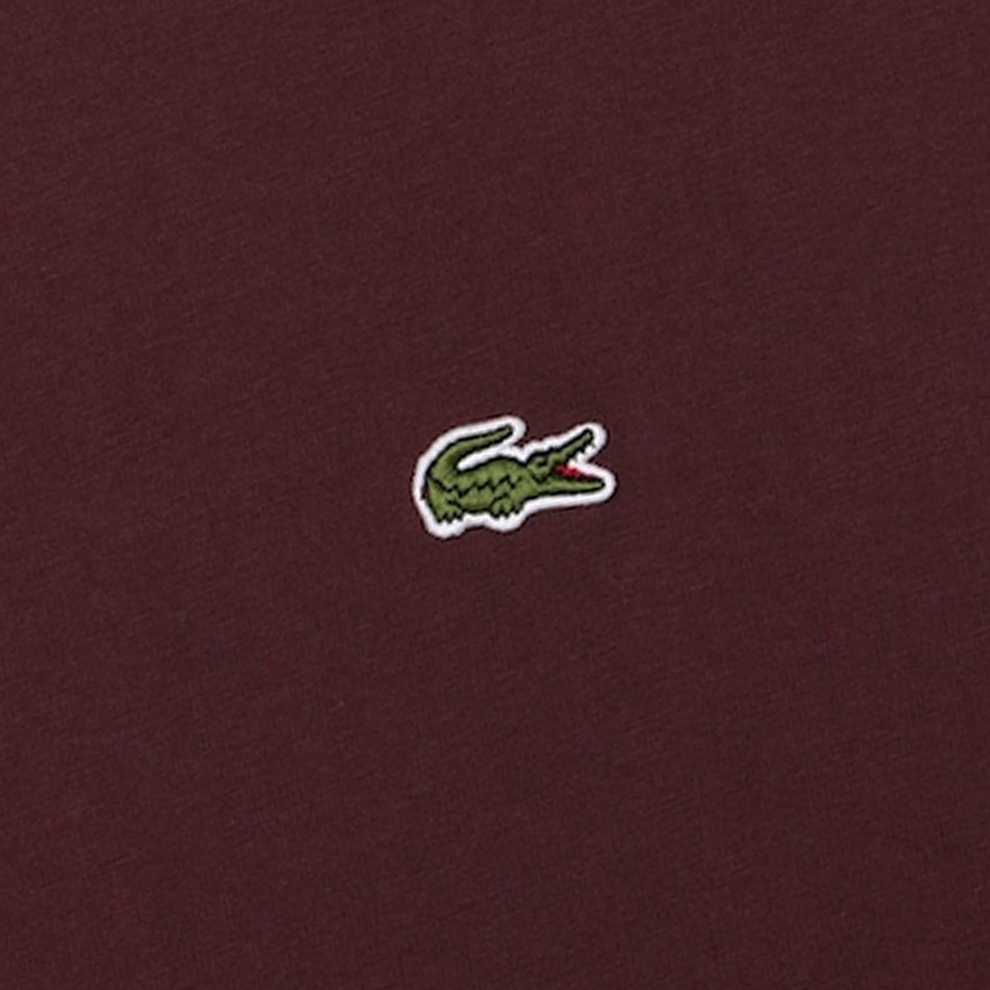 Lacoste Crew Neck T-Shirt - Bordeaux