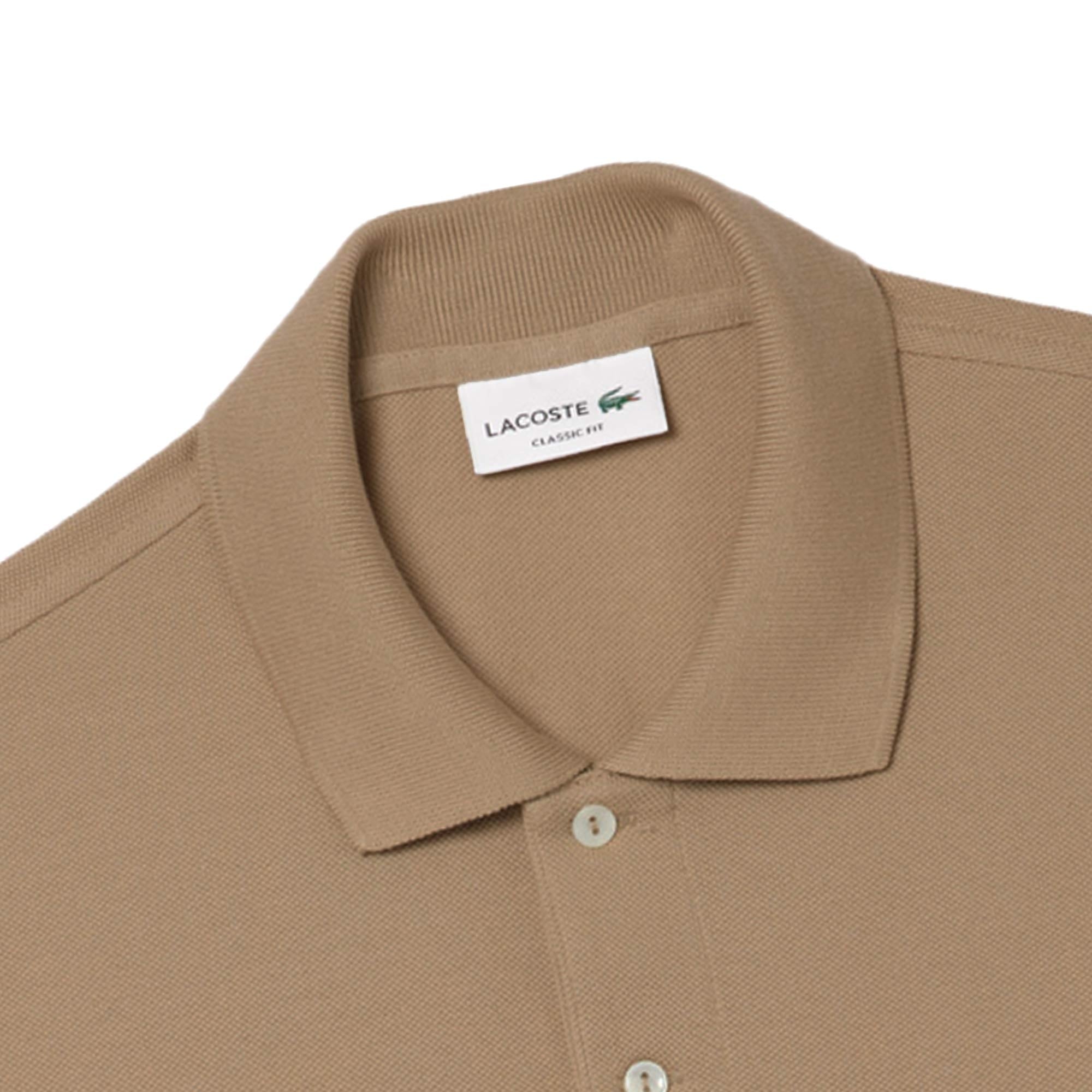 Lacoste Short Sleeve Polo Shirt - Marron