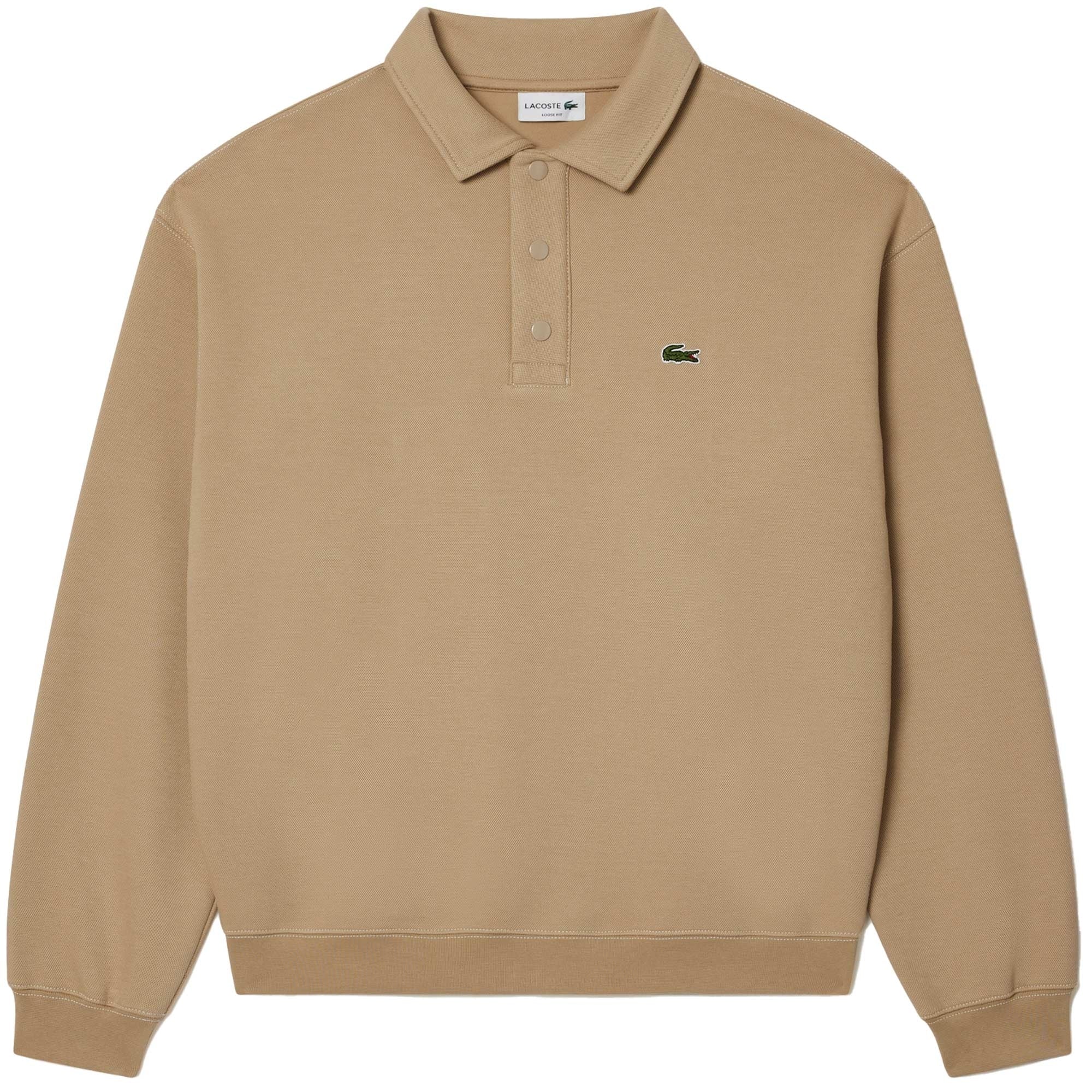 stuartslondon Loose Fit Pique Sweatshirt - Viennese