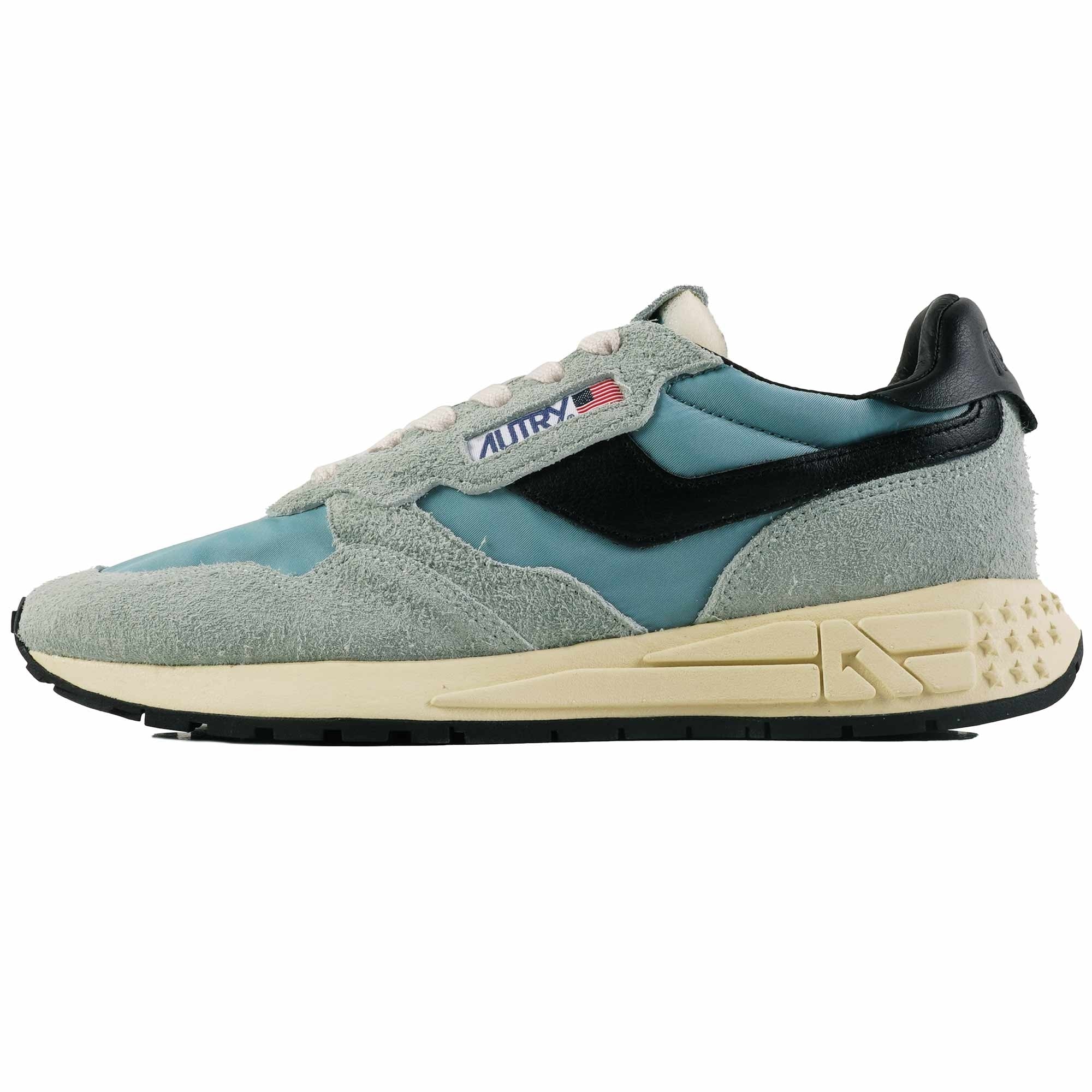Autry Reelwind Low Sneaker - Jade and Black