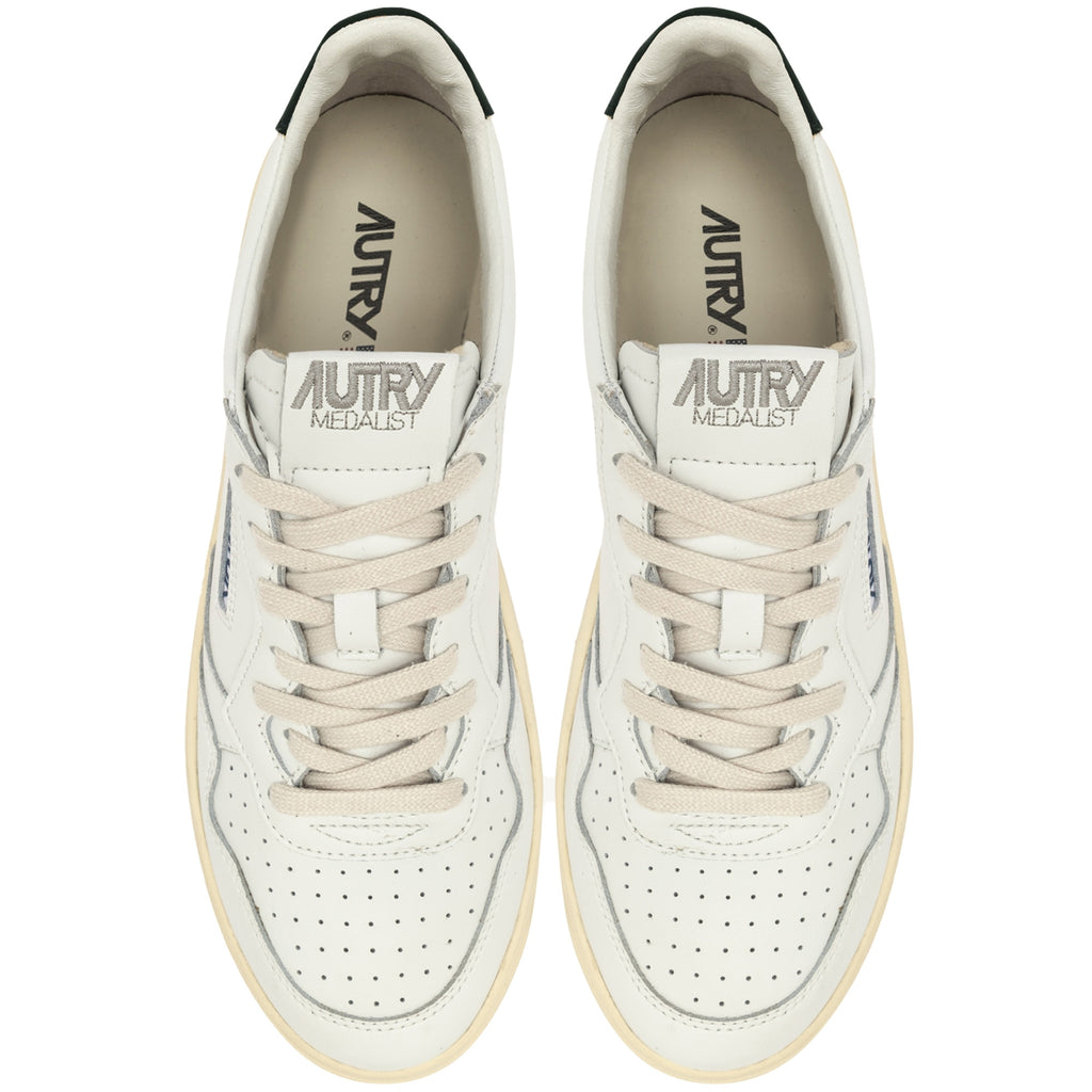 Autry Medalist Low Sneaker - White and Mount