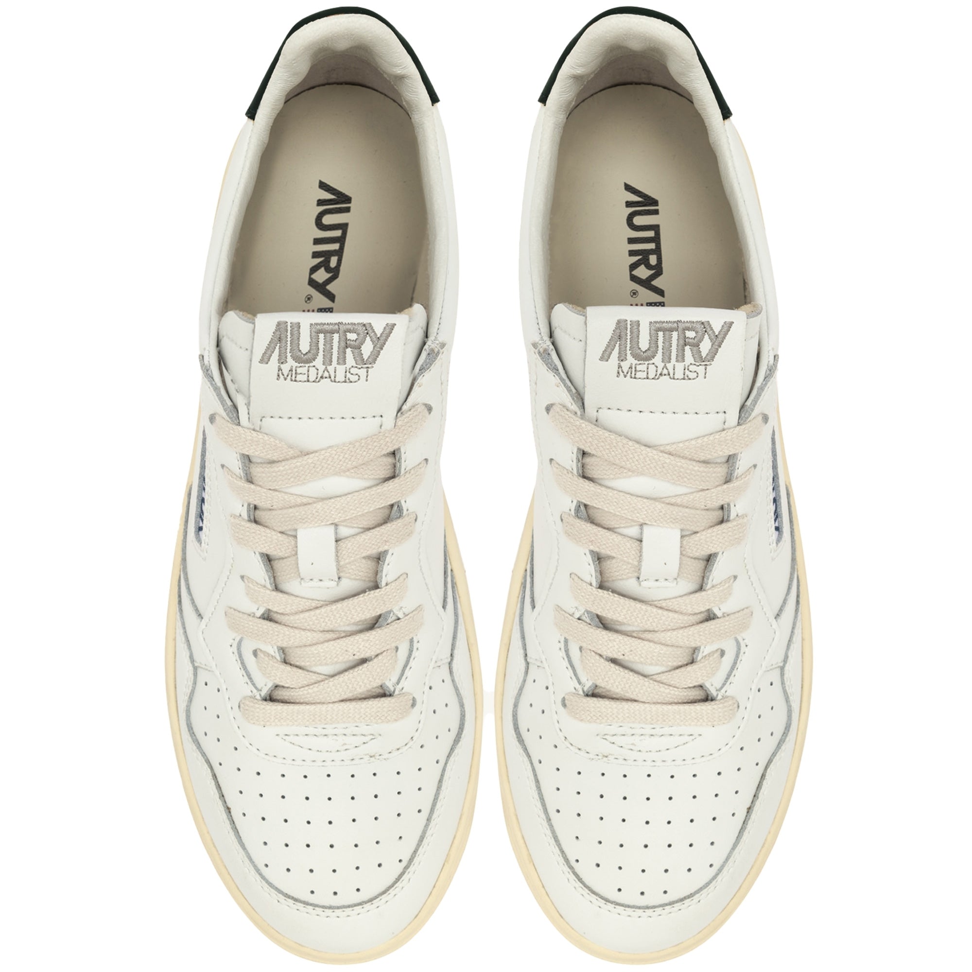 Autry Medalist Low Sneaker - White and Mount