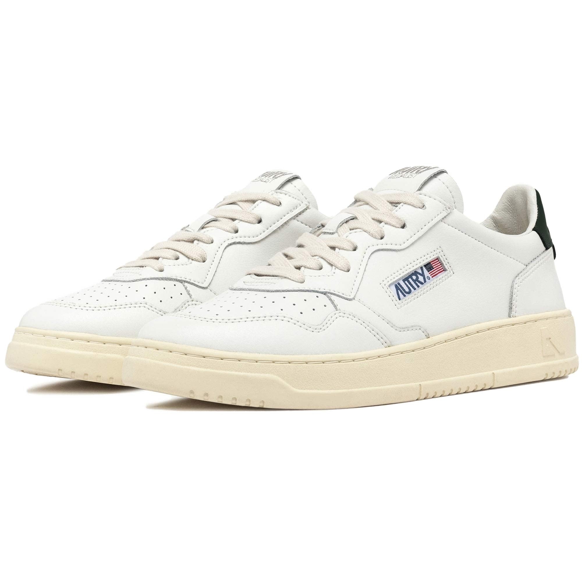 Autry Medalist Low Sneaker - White and Mount