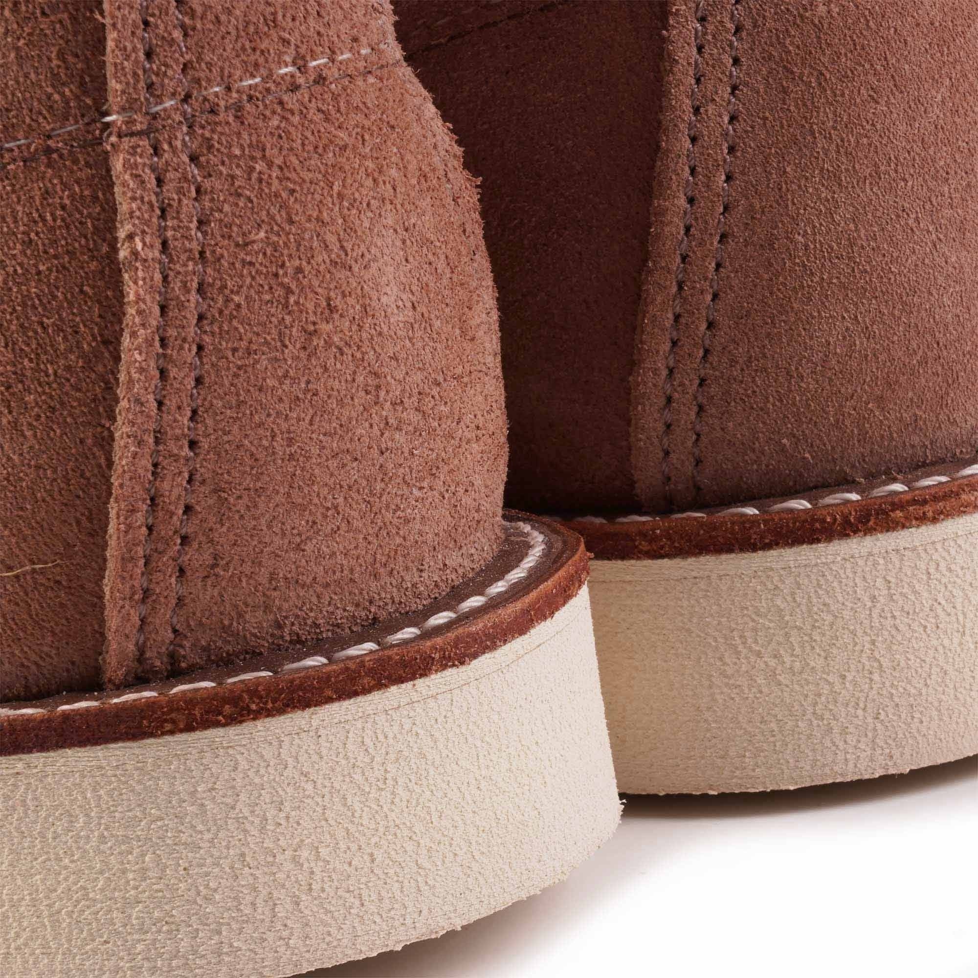 Classic Moc Toe Boots - Dusty Rose