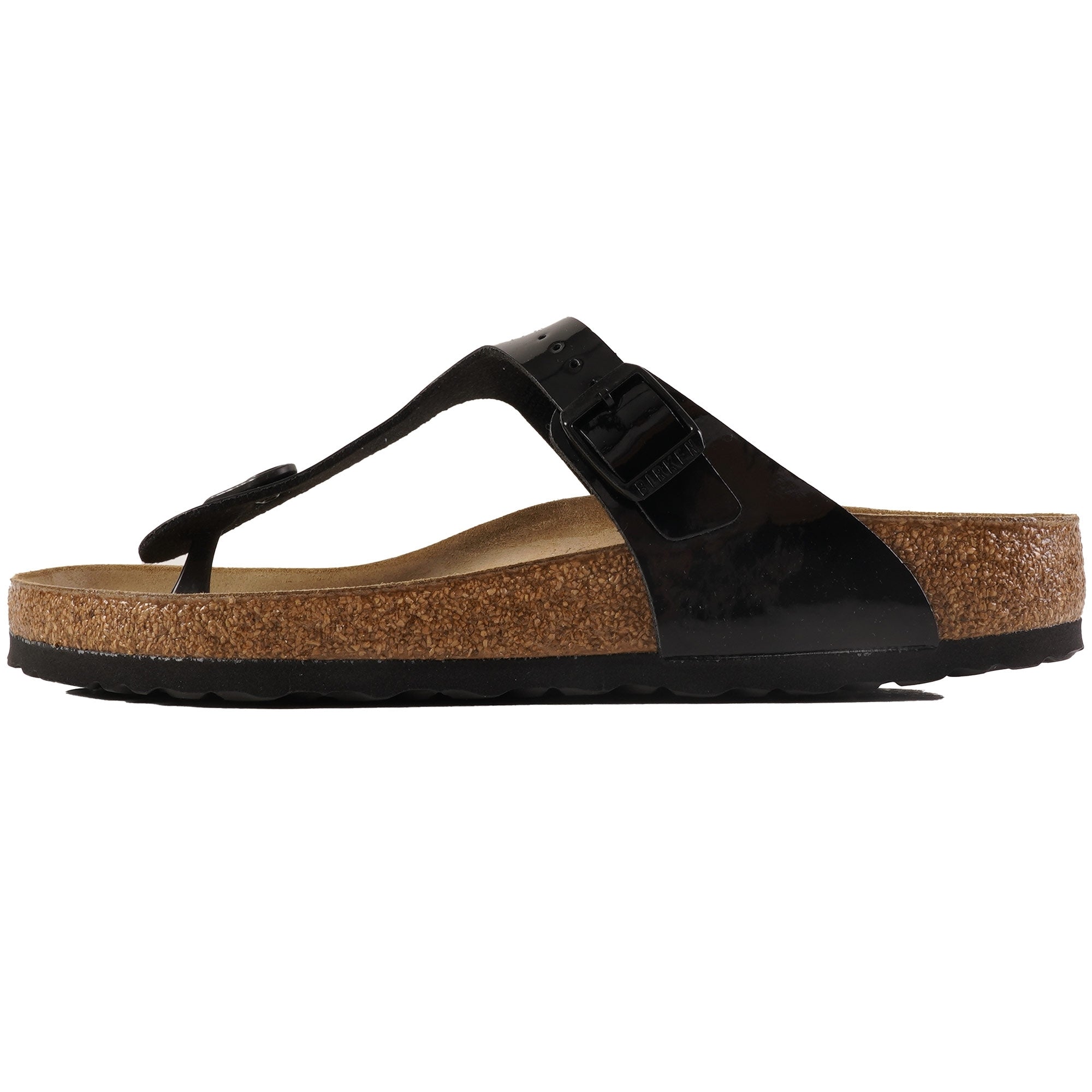Birkenstock Womens Gizeh BS - Black Patent