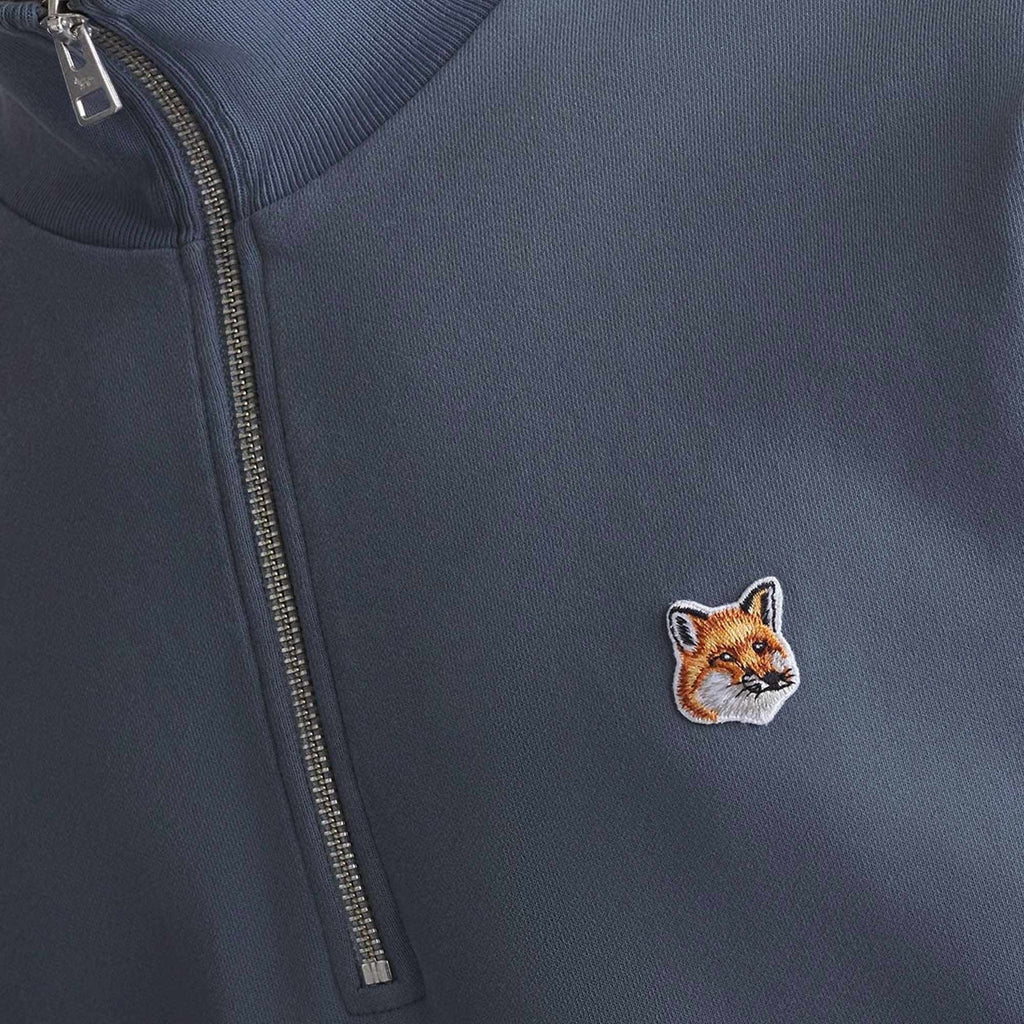 1/2 Zip Sweatshirt - Ink Blue