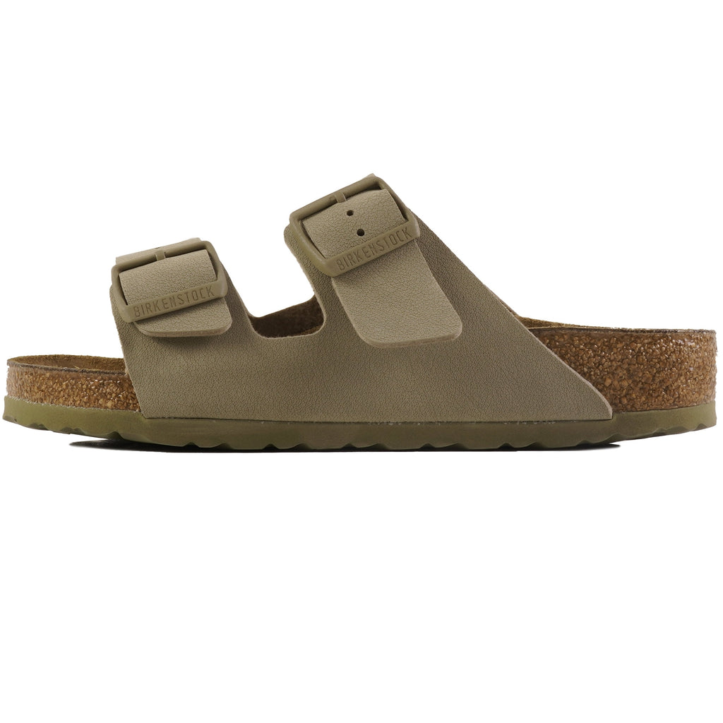 Birkenstock Womens Arizona Birko-Flor - Faded Khaki