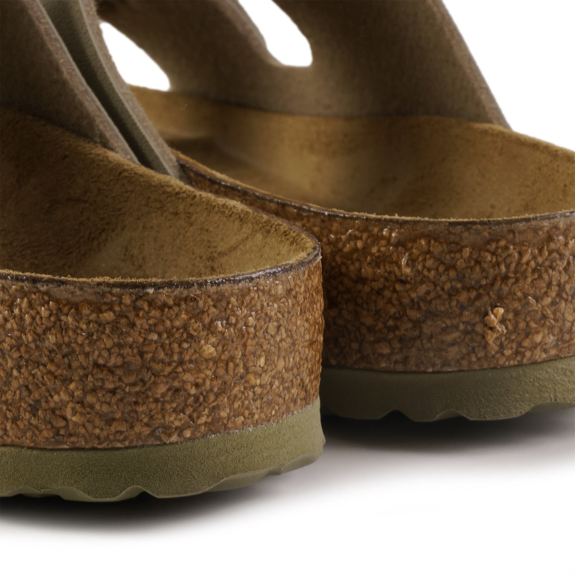 Birkenstock Womens Arizona Birko-Flor - Faded Khaki