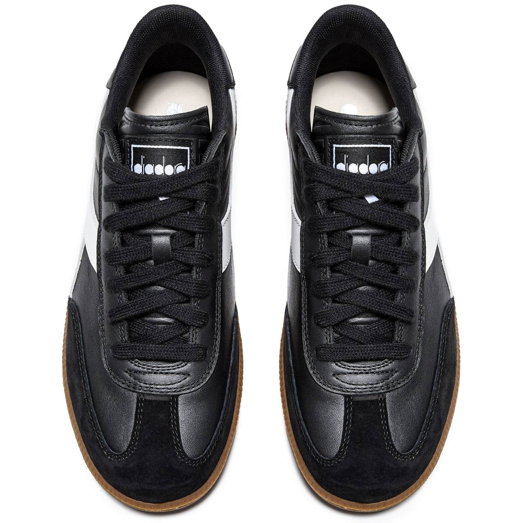 Diadora Trainer Leather - Black and White