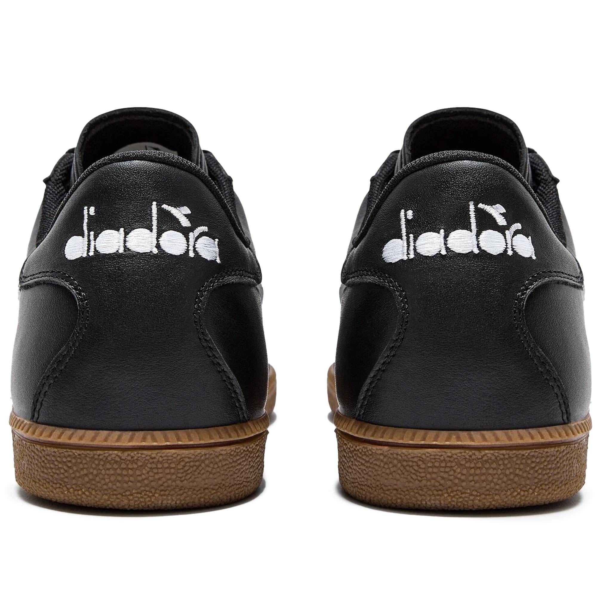 Diadora Trainer Leather - Black and White