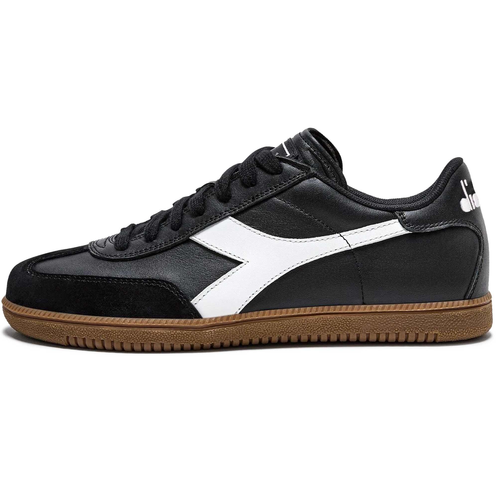 Diadora Trainer Leather - Black and White