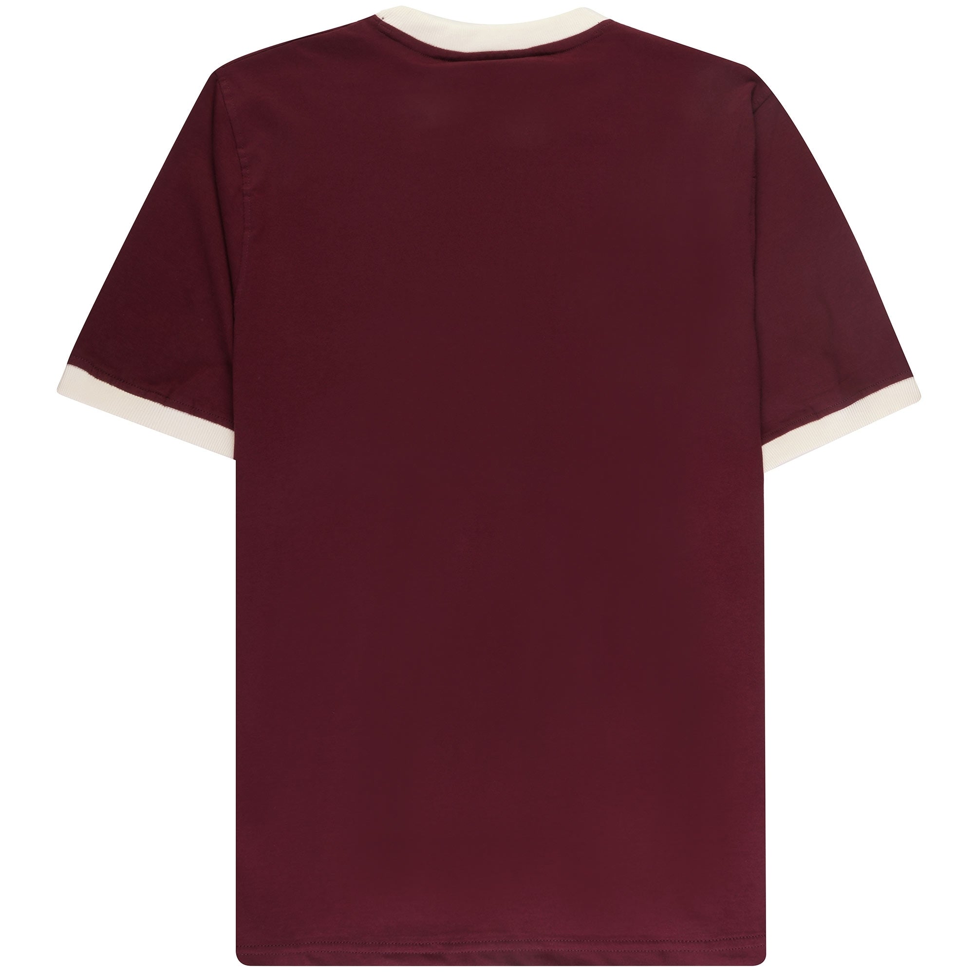 Fila Vintage Marconi Ringer T-Shirt - Wine and Gardenia