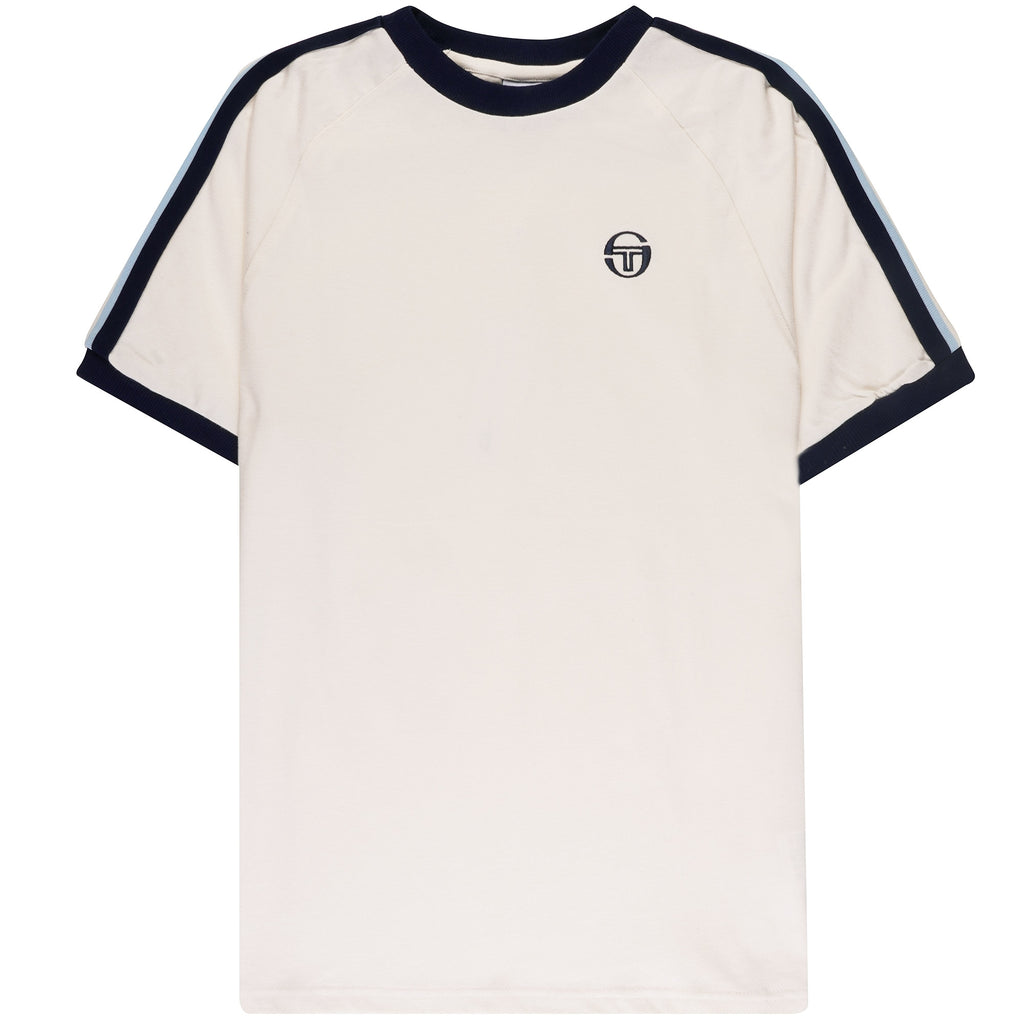 Sergio Tacchini Hadow Ringer T-Shirt - Gardenia