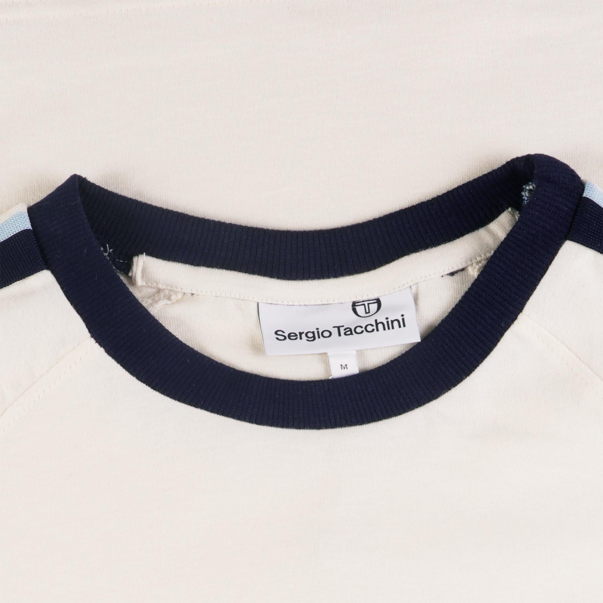 Sergio Tacchini Hadow Ringer T-Shirt - Gardenia