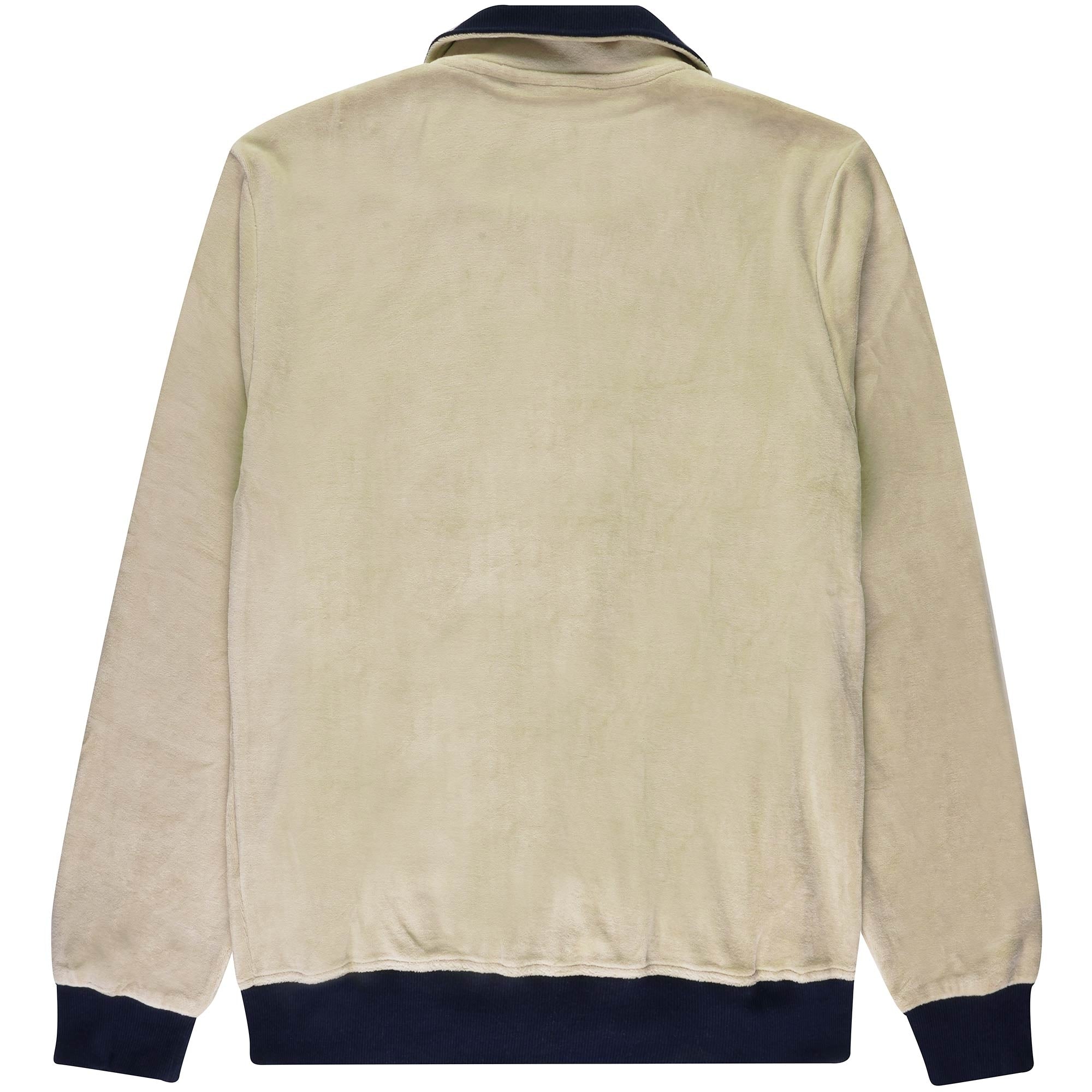 Sergio Tacchini Spencer Velour Track Top - Pelican