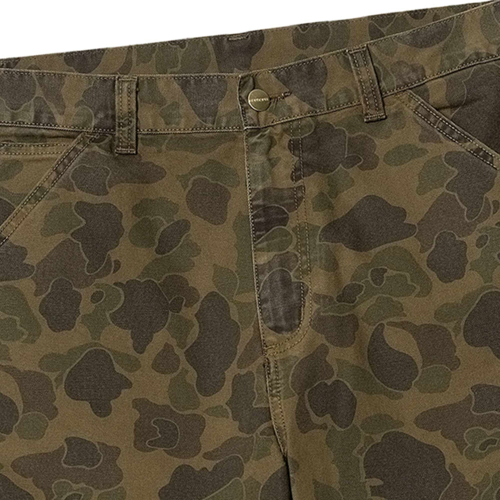 Carhartt WIP Duck Single Knee Pants - Camo Green