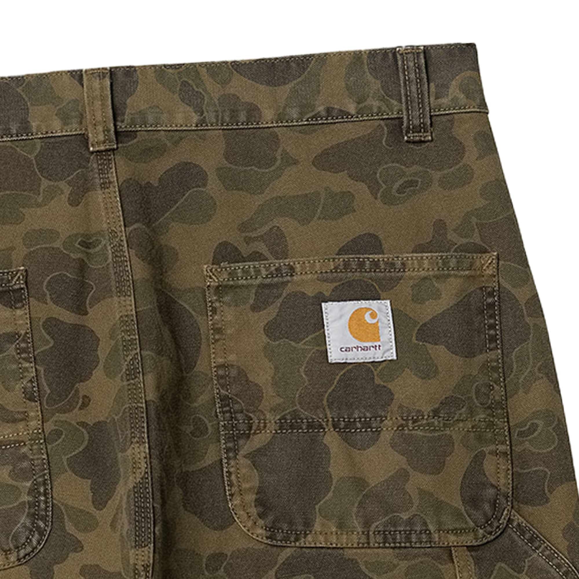 Carhartt WIP Duck Single Knee Pants - Camo Green