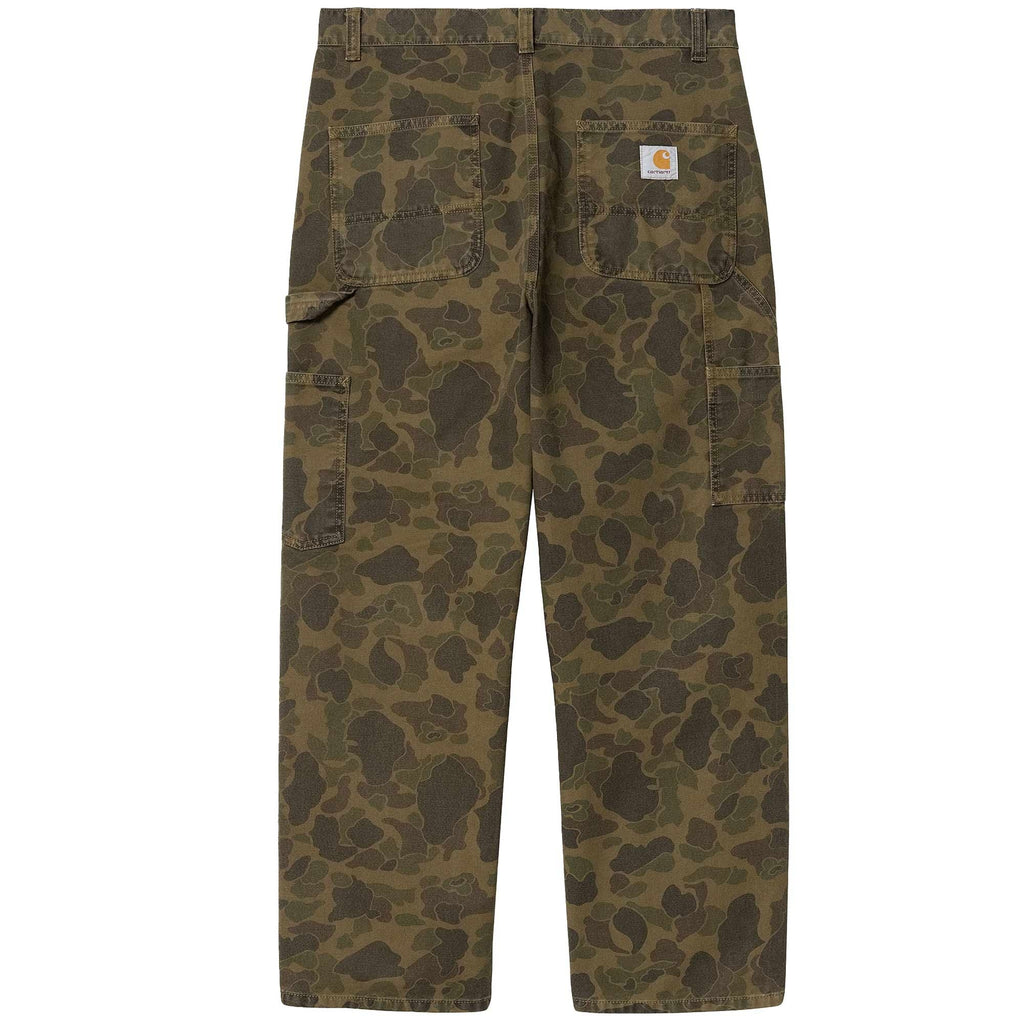 Carhartt WIP Duck Single Knee Pants - Camo Green