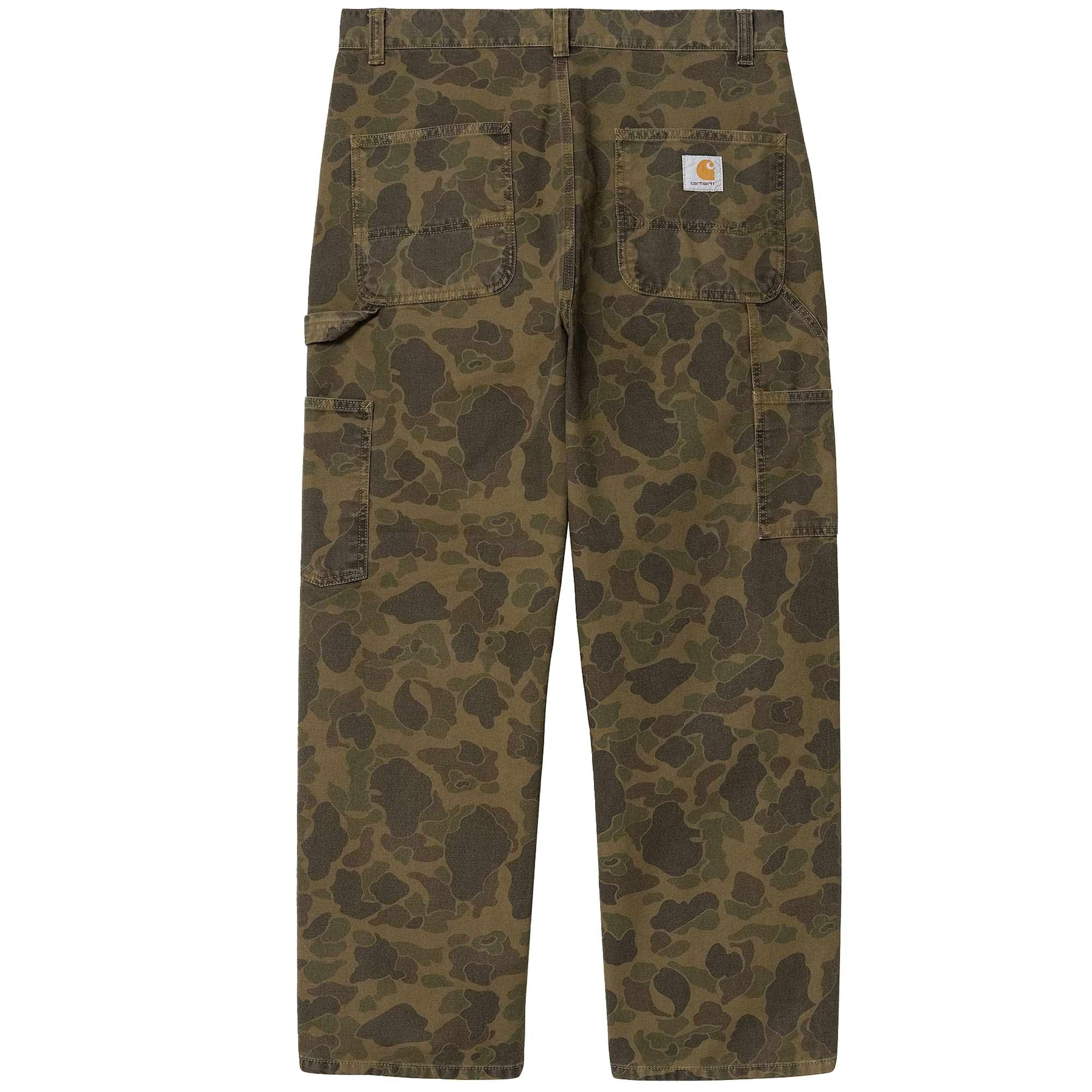 Carhartt WIP Duck Single Knee Pants - Camo Green