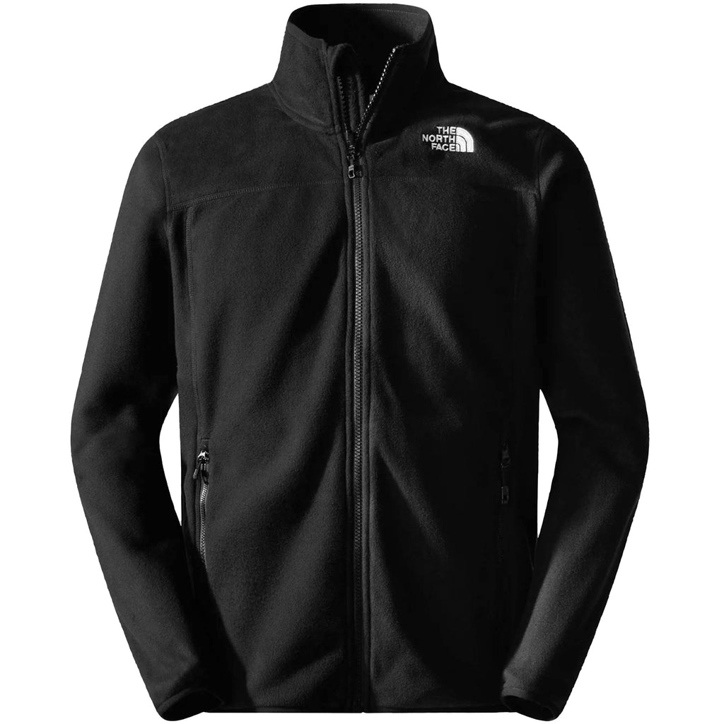 100 Glacier Full Zip Fleece - Black