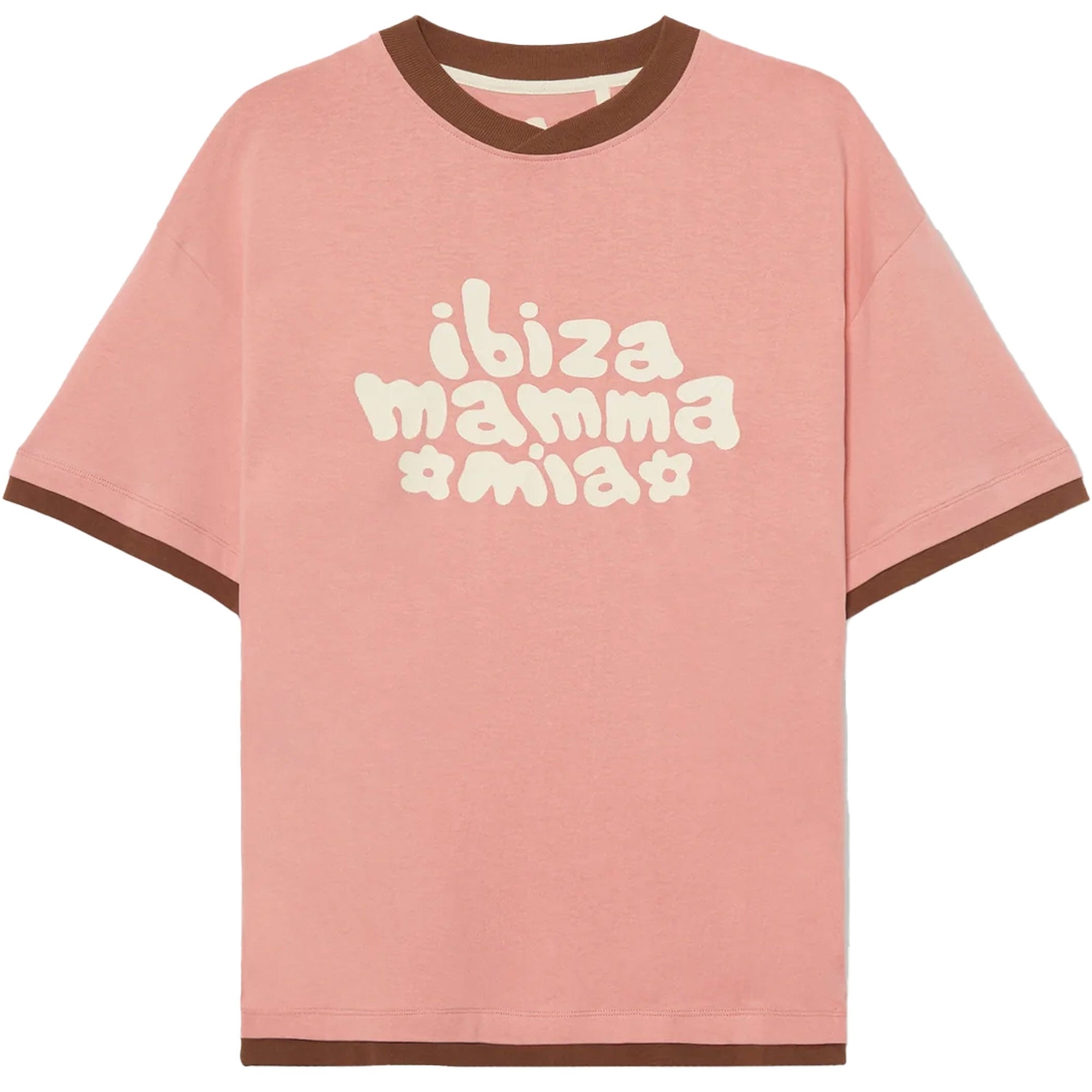 Pompeii x NSS Ibiza Mamma Mia T-Shirt - Pink