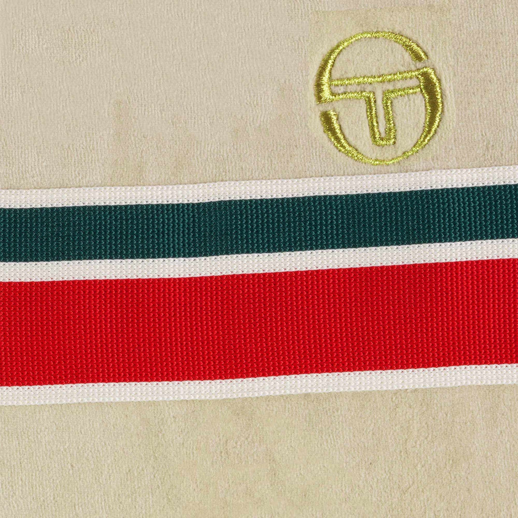 Sergio Tacchini Spencer Velour Track Top - Pelican