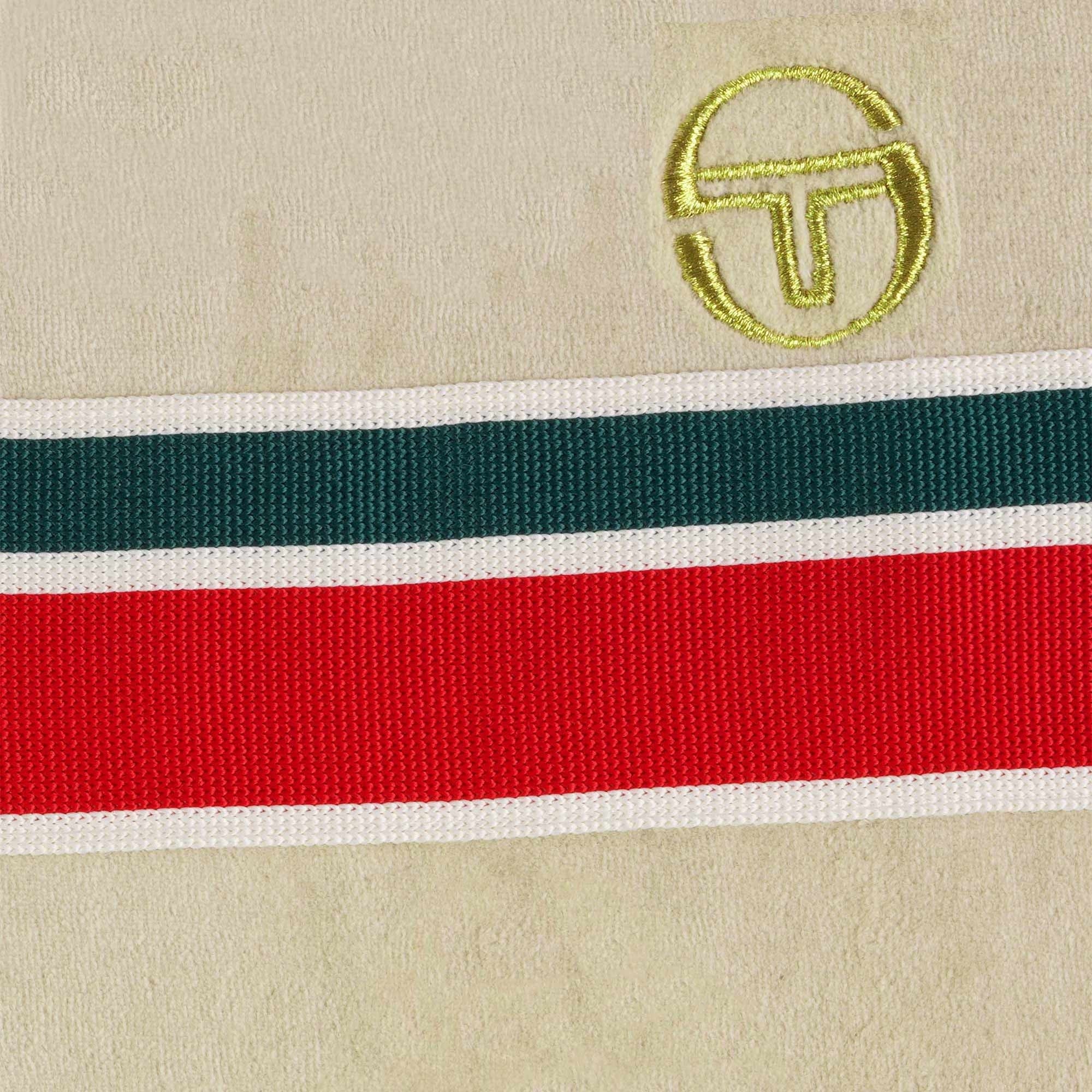 Sergio Tacchini Spencer Velour Track Top - Pelican