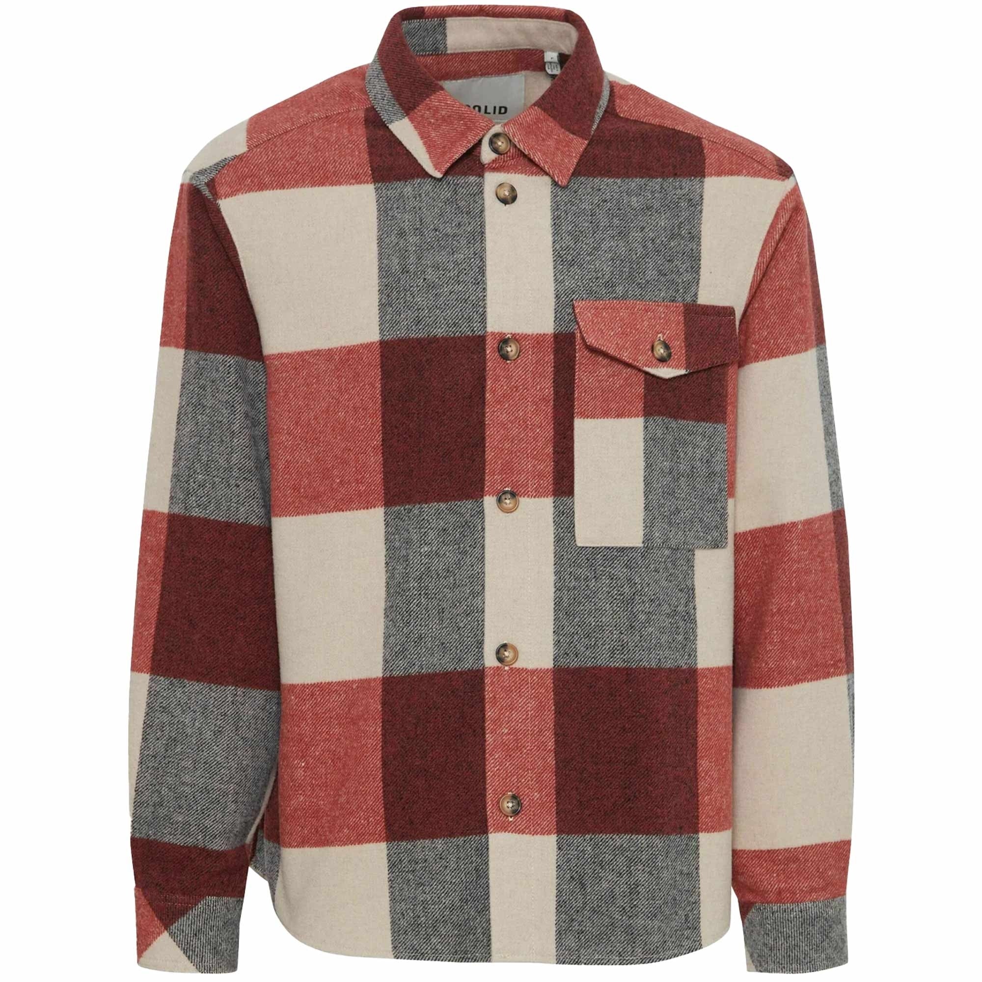 Solid Clothing Manheim Shirt - Marsala