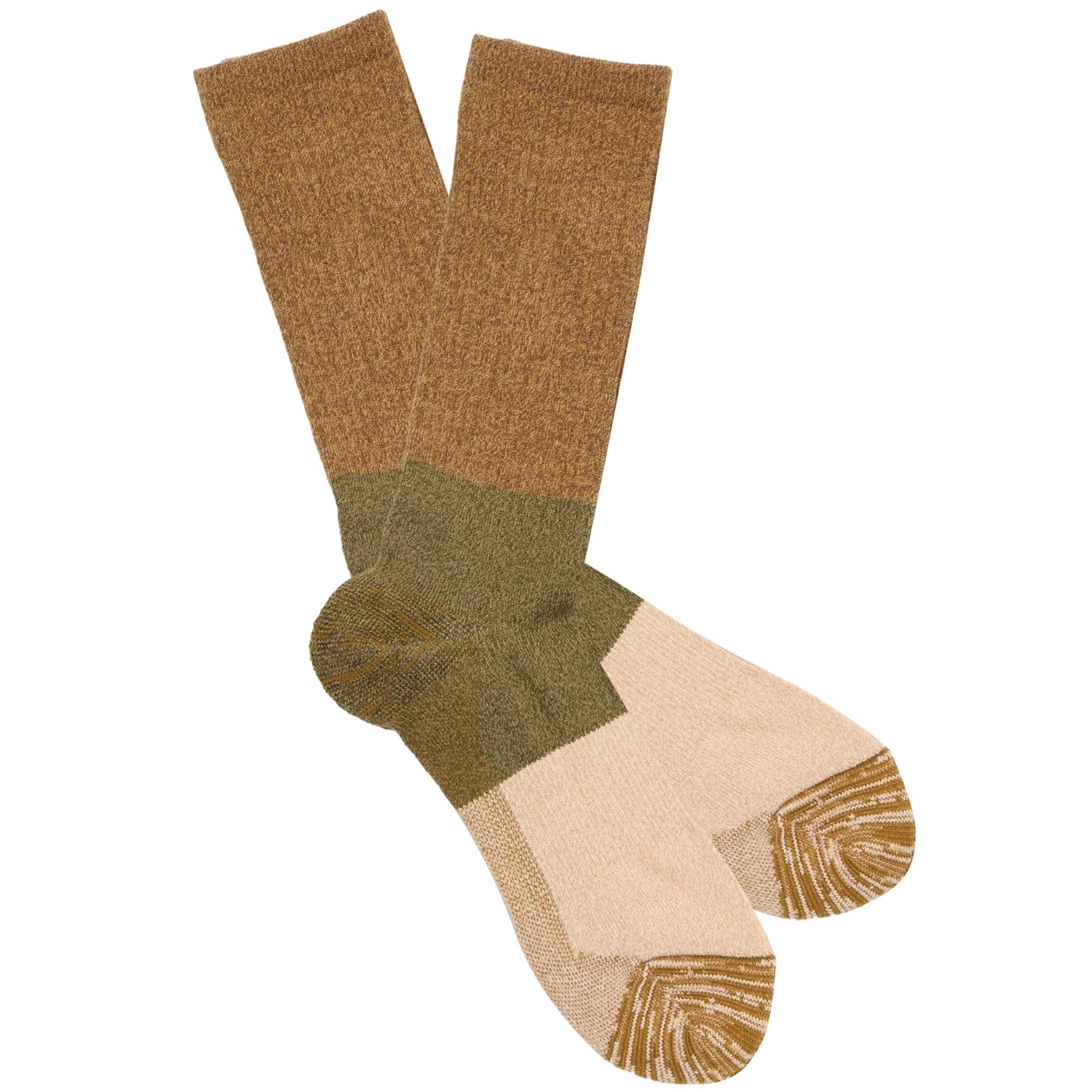 Moc Pile Socks - Brown