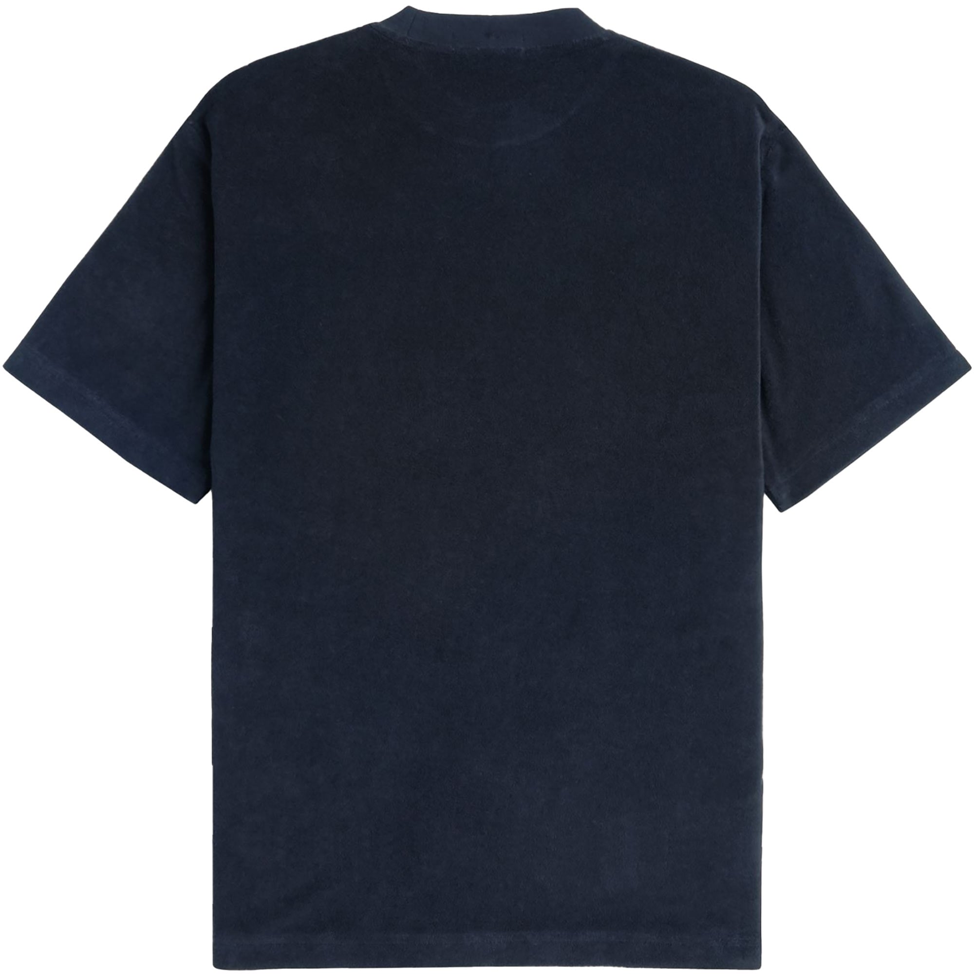 Fred Perry Relaxed Towelling T-Shirt - Navy