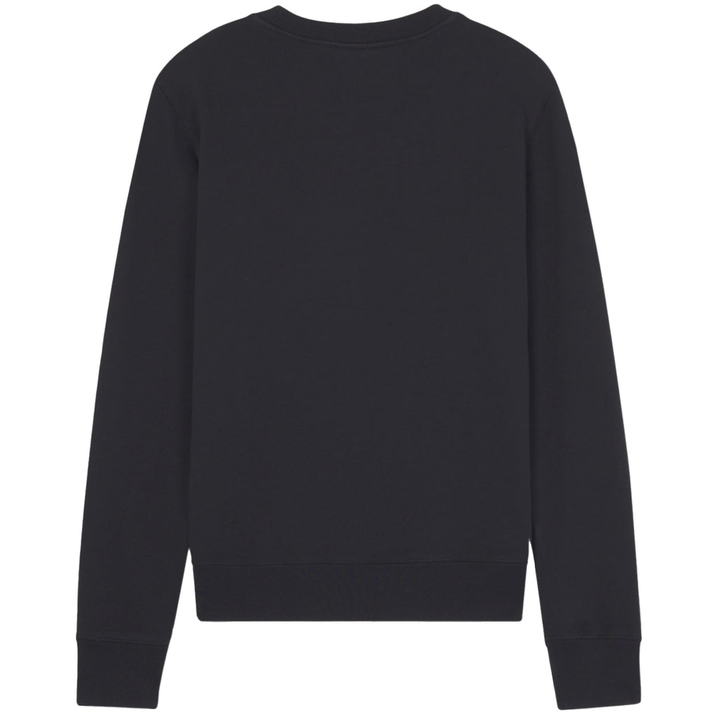 Maison Kitsune Fox Patch Logo Sweatshirt - Black