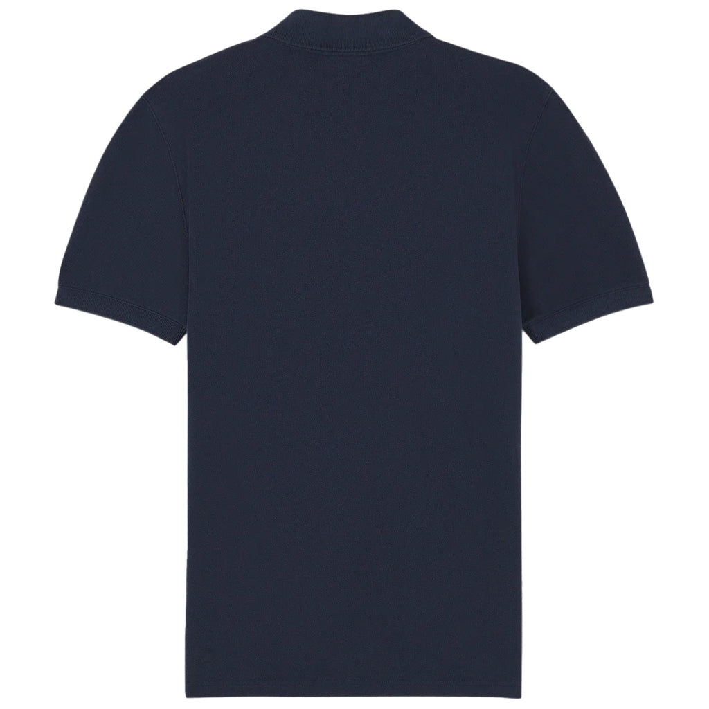 Maison Kitsune Fox Head Logo Polo Shirt - Ink Blue