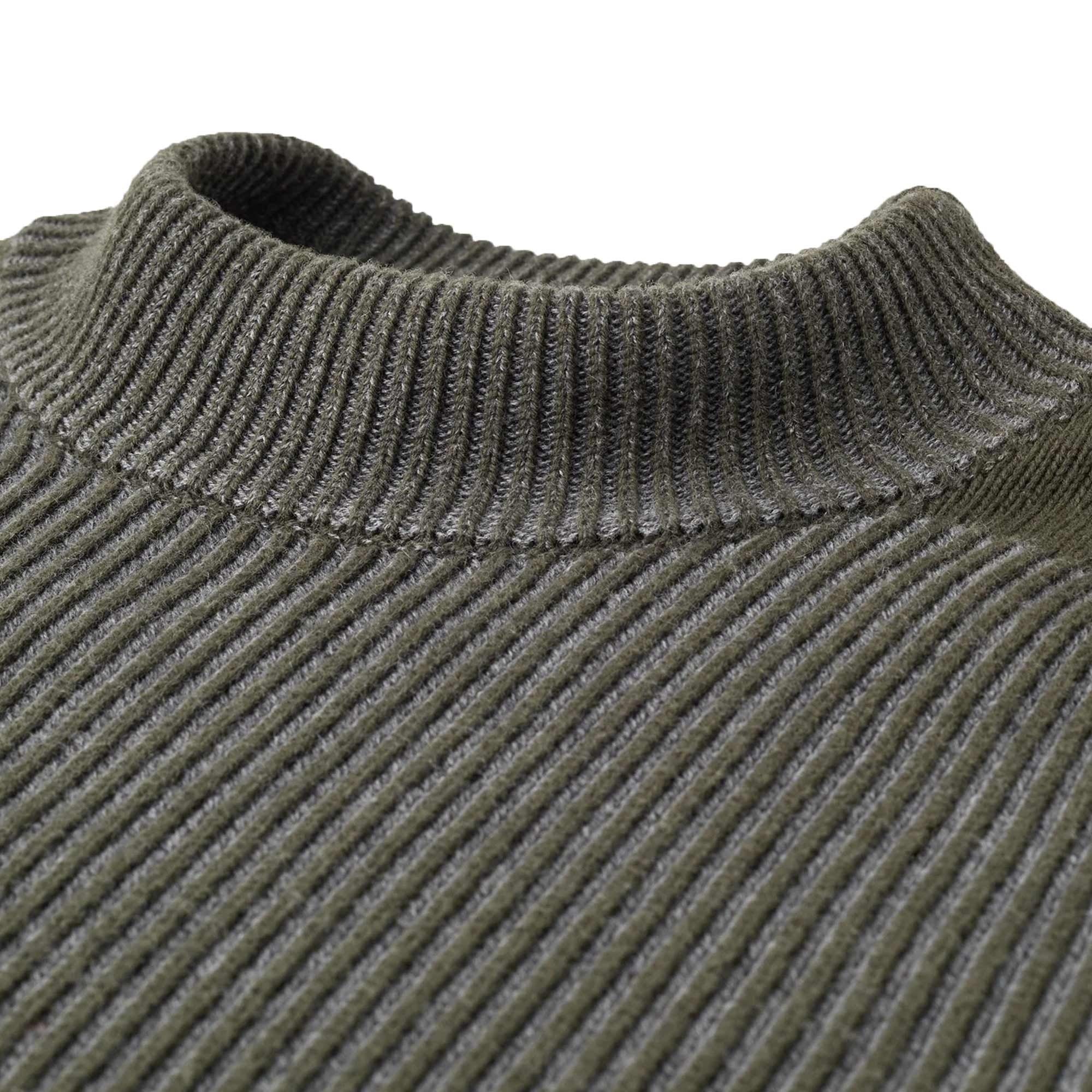 Belstaff Stanley Mock Neck Jumper - Tile Green