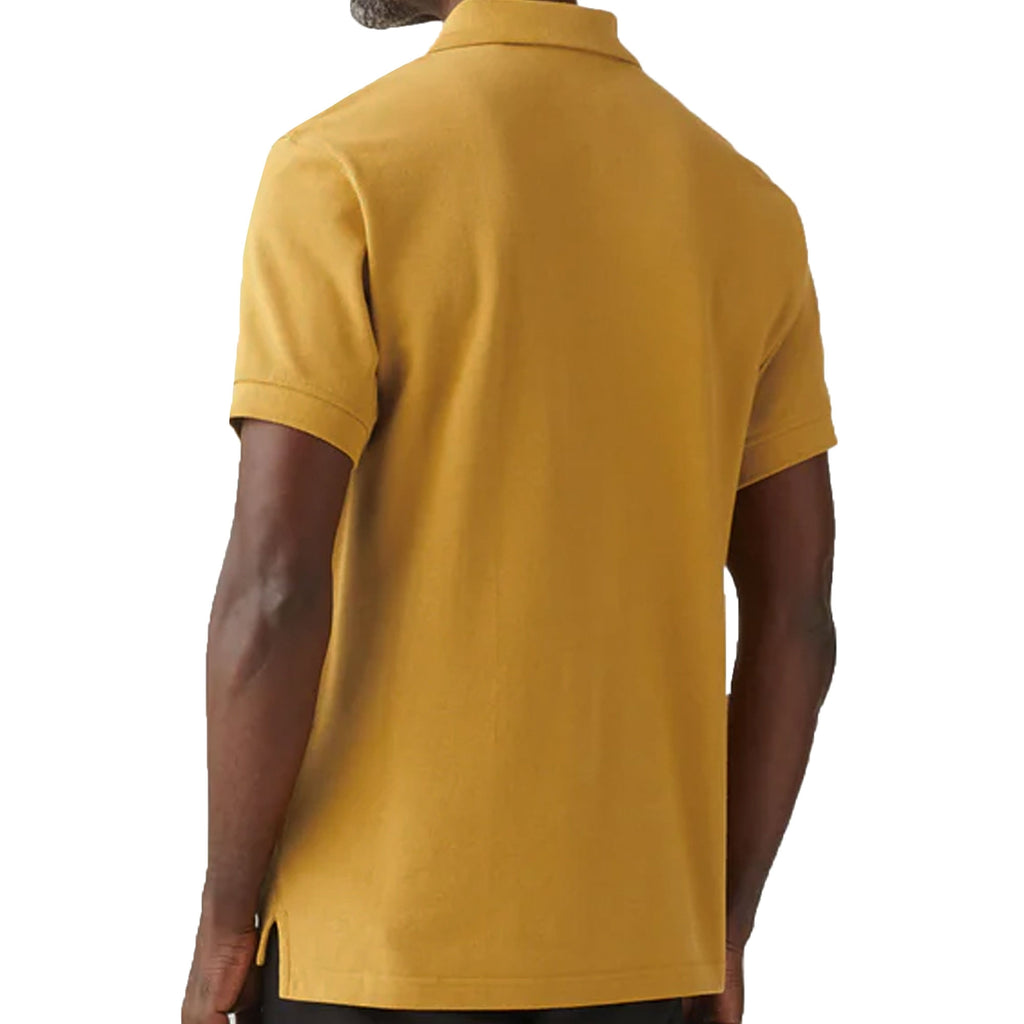 Belstaff Short Sleeve Logo Polo - Glaze Yellow