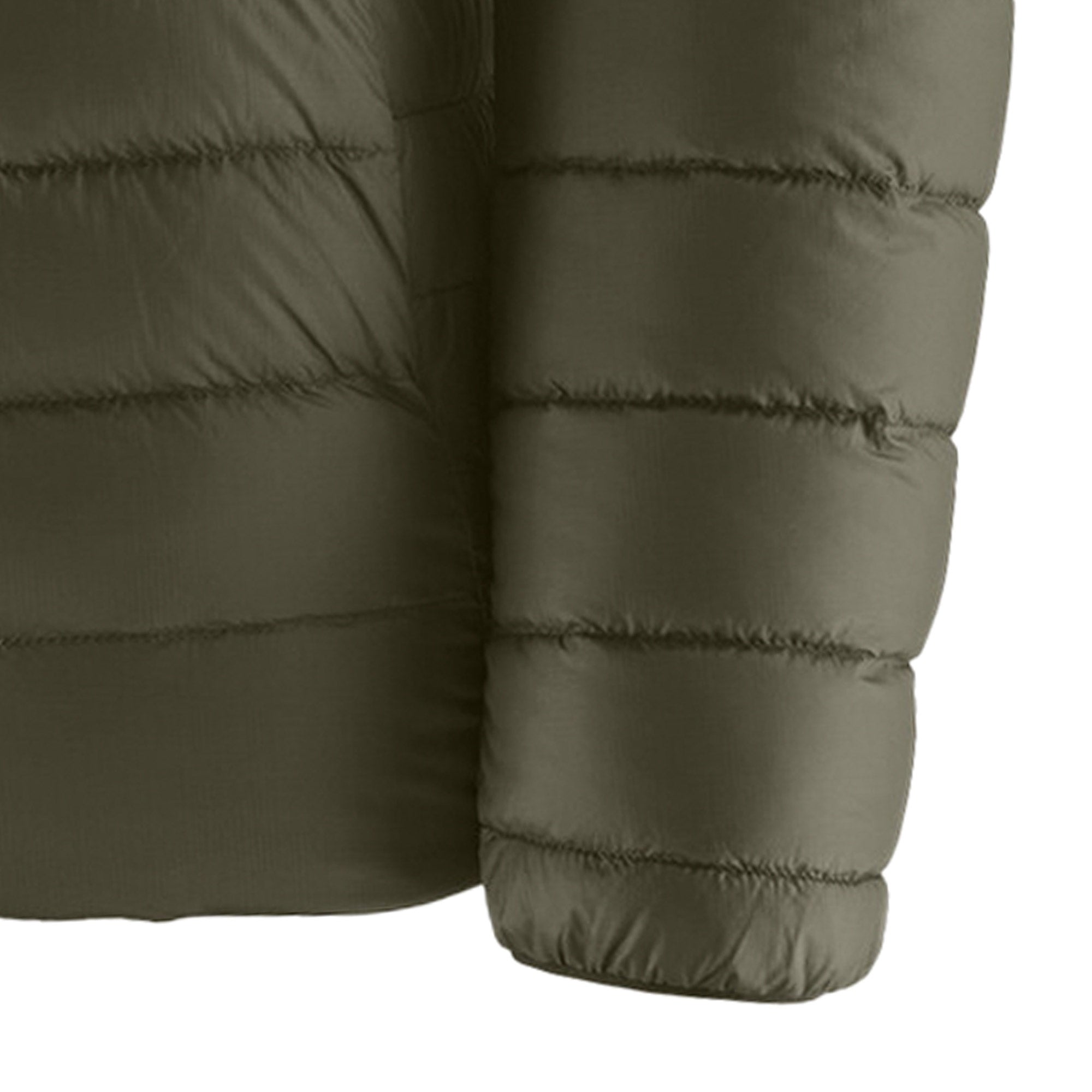 Down Sweater Hoody - Pine Green